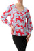 3MV63S - Springbrook v neck blouse