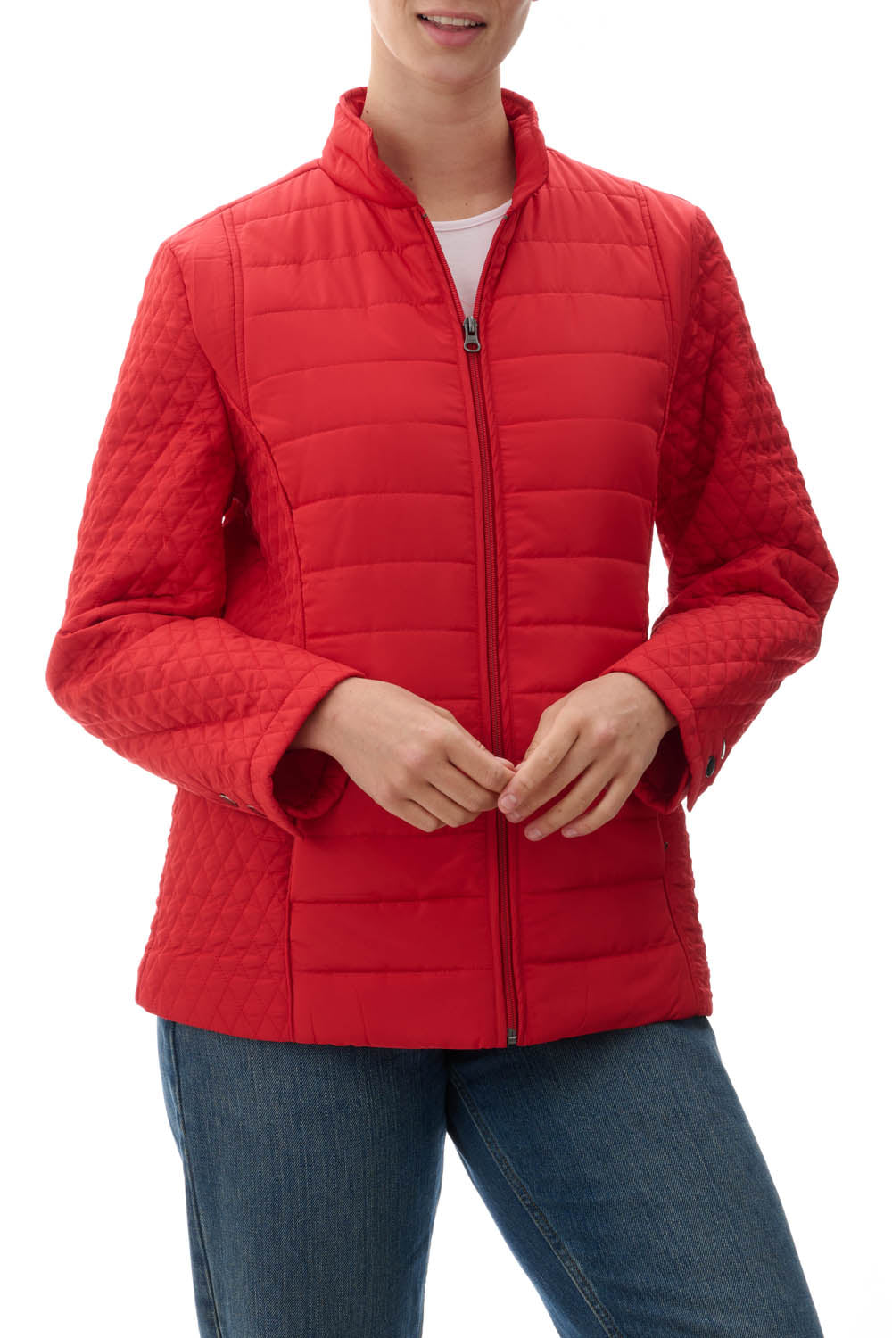 3QJ44 - Short quilted jacket