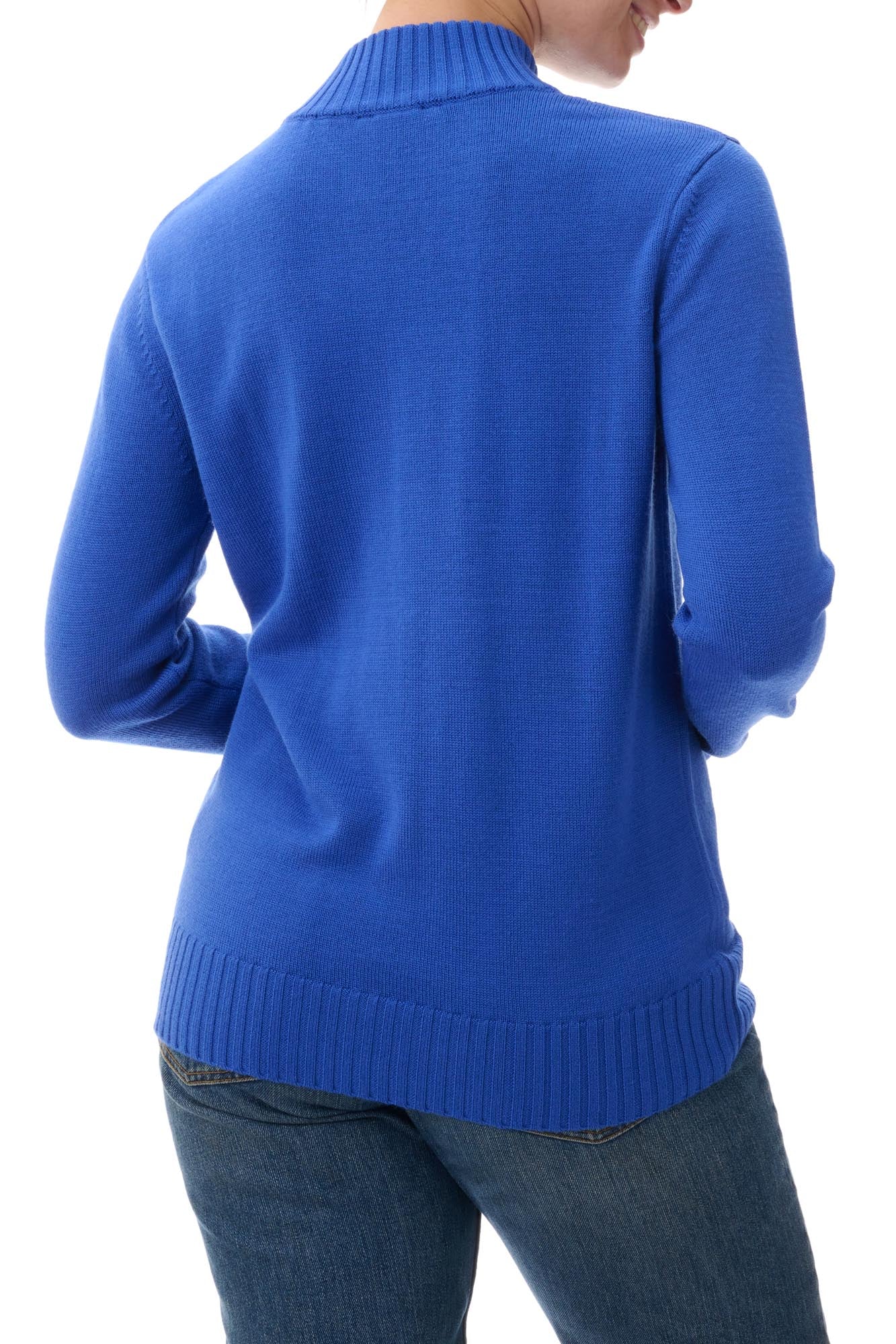 Zip through cardigan
