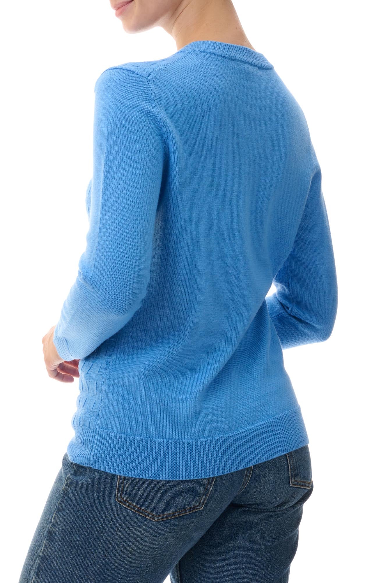 Pattern front cardigan