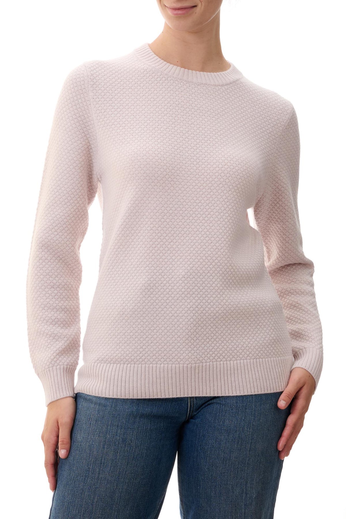 Bubble stitch jumper