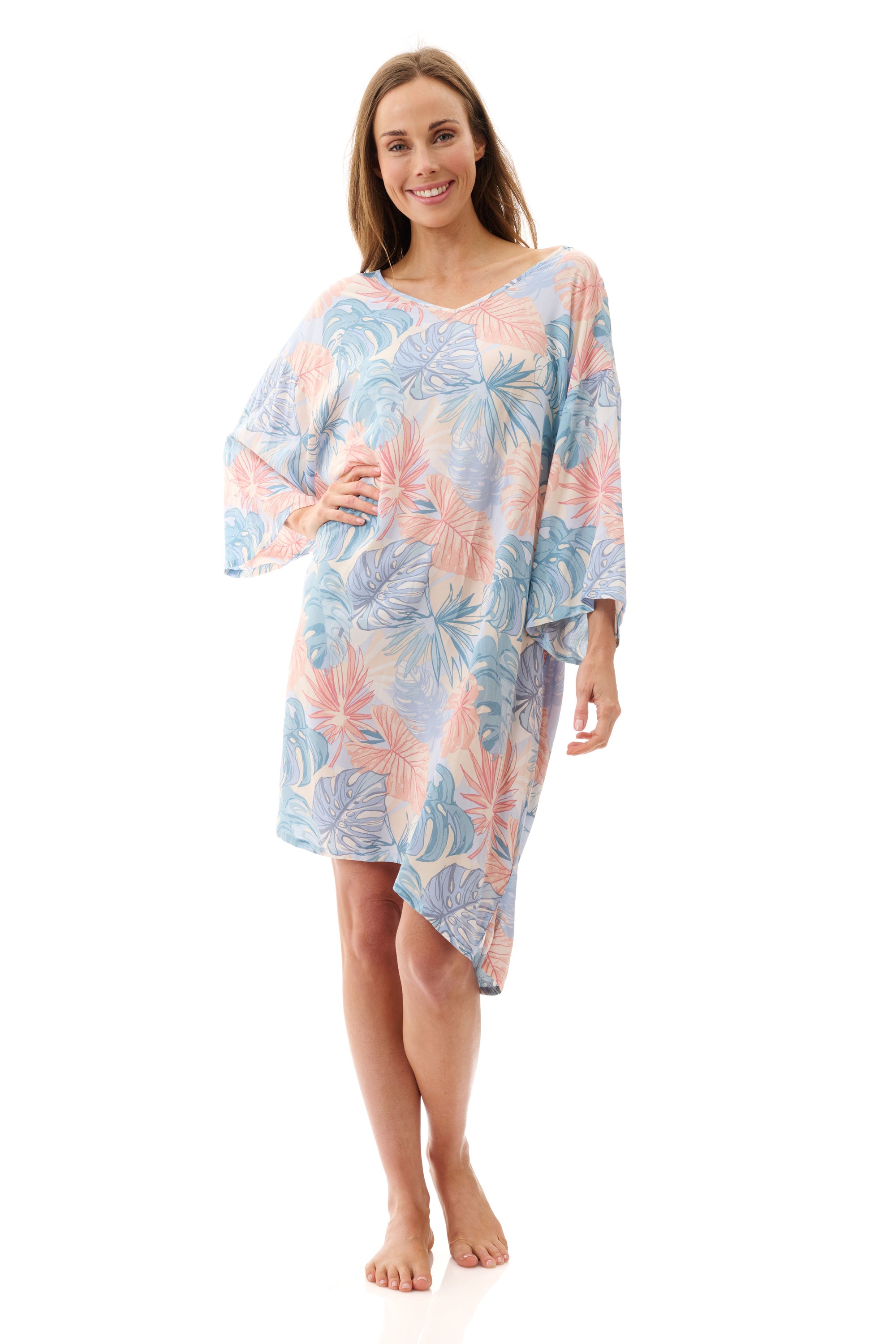 4AF87T - Short Caftan