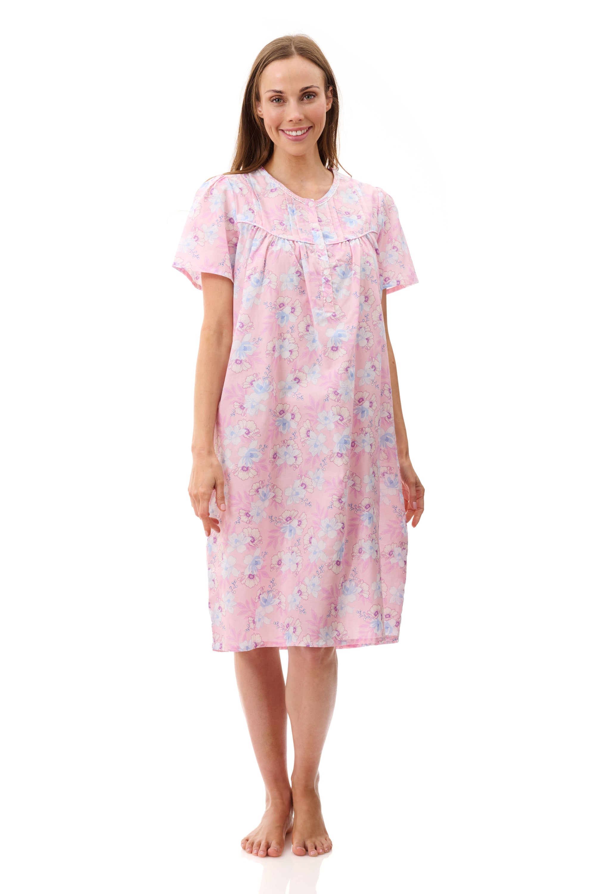 4BV02A - Short sleeve short nightie