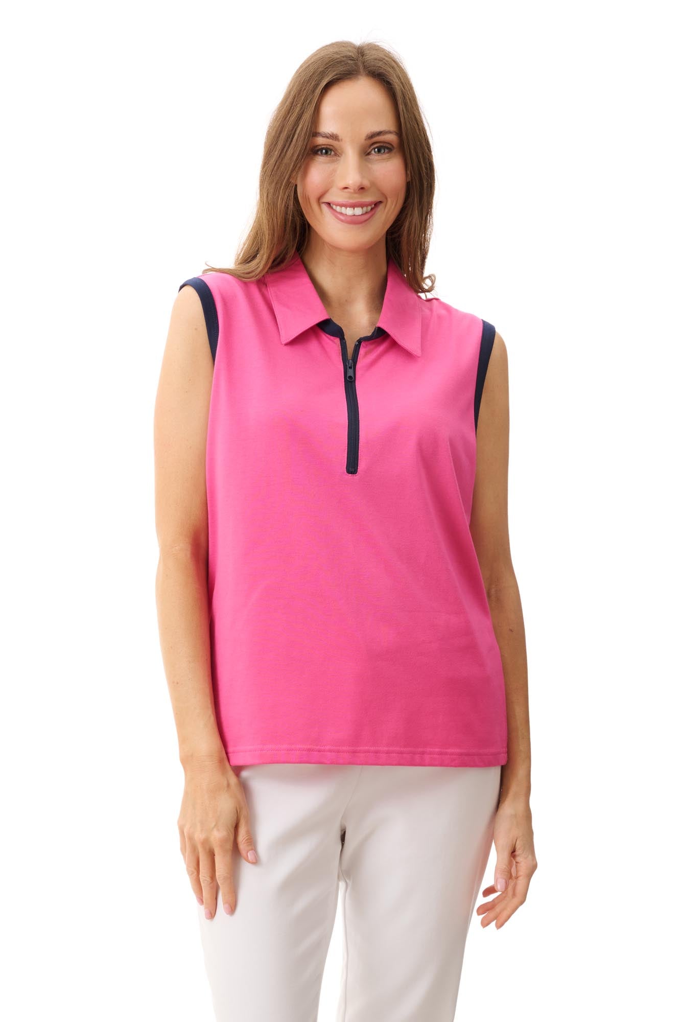 4JR65 - Sleeveless polo