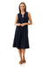 4LY71 - Pintucked jersey dress