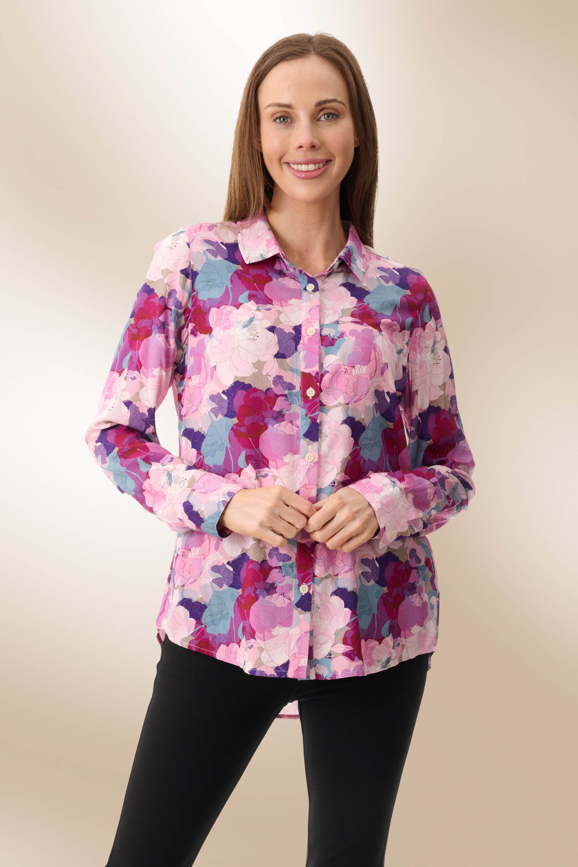 5MV79B - Ballow collared shirt