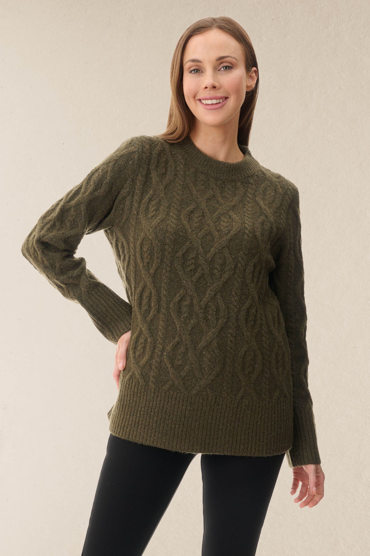 5QN307 - Chunky knit jumper
