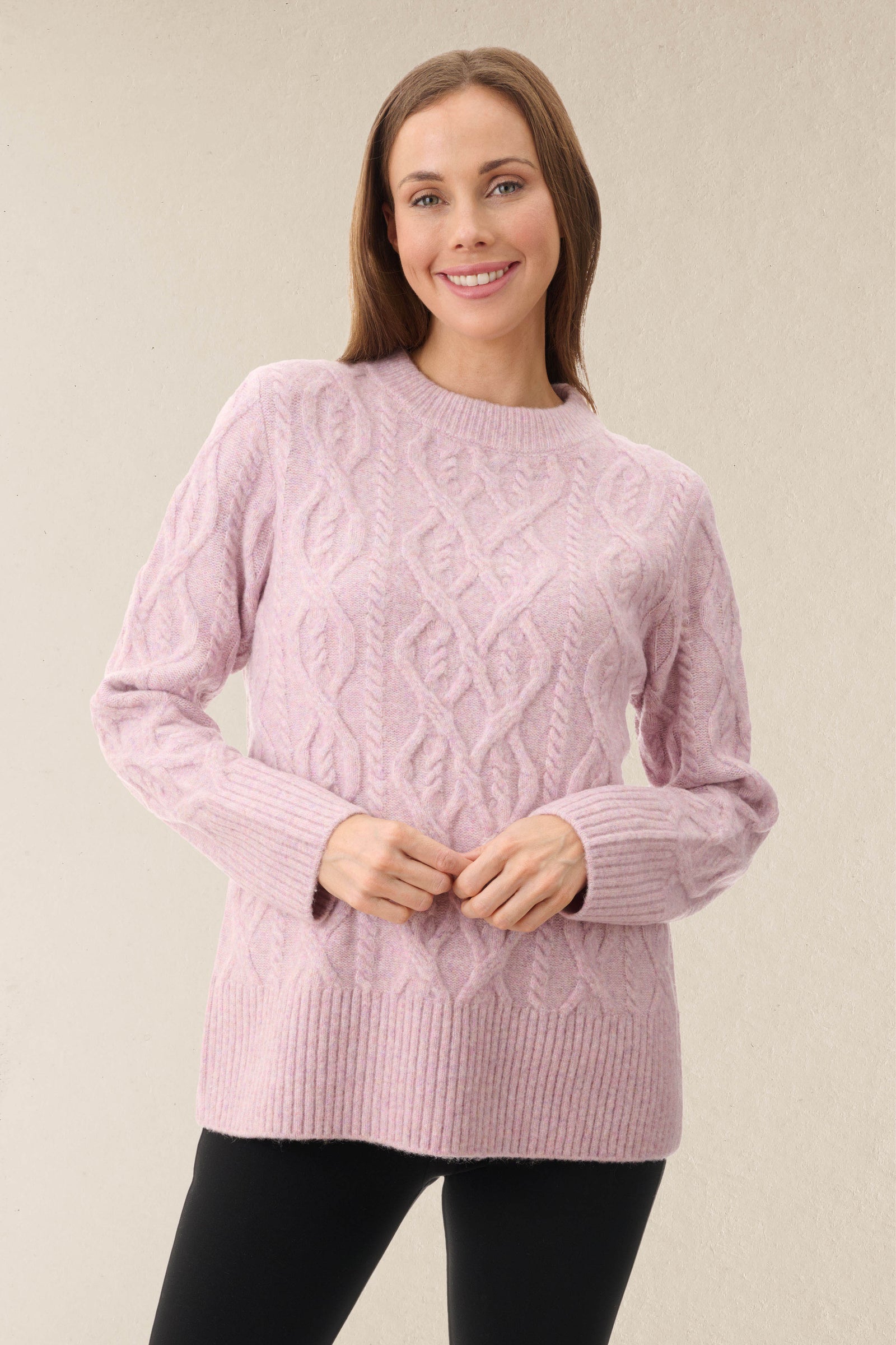Chunky knit jumper