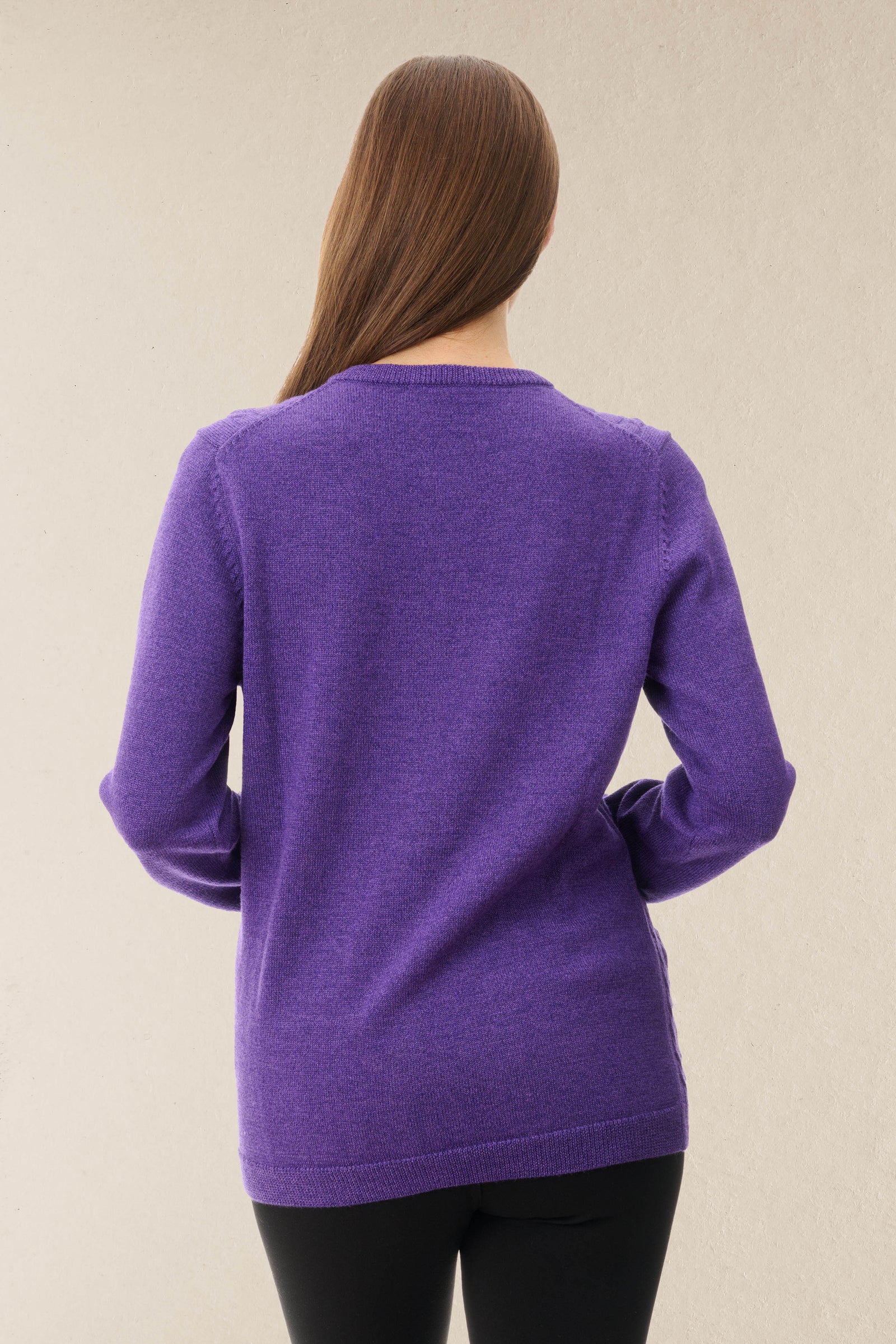 Cable cardigan
