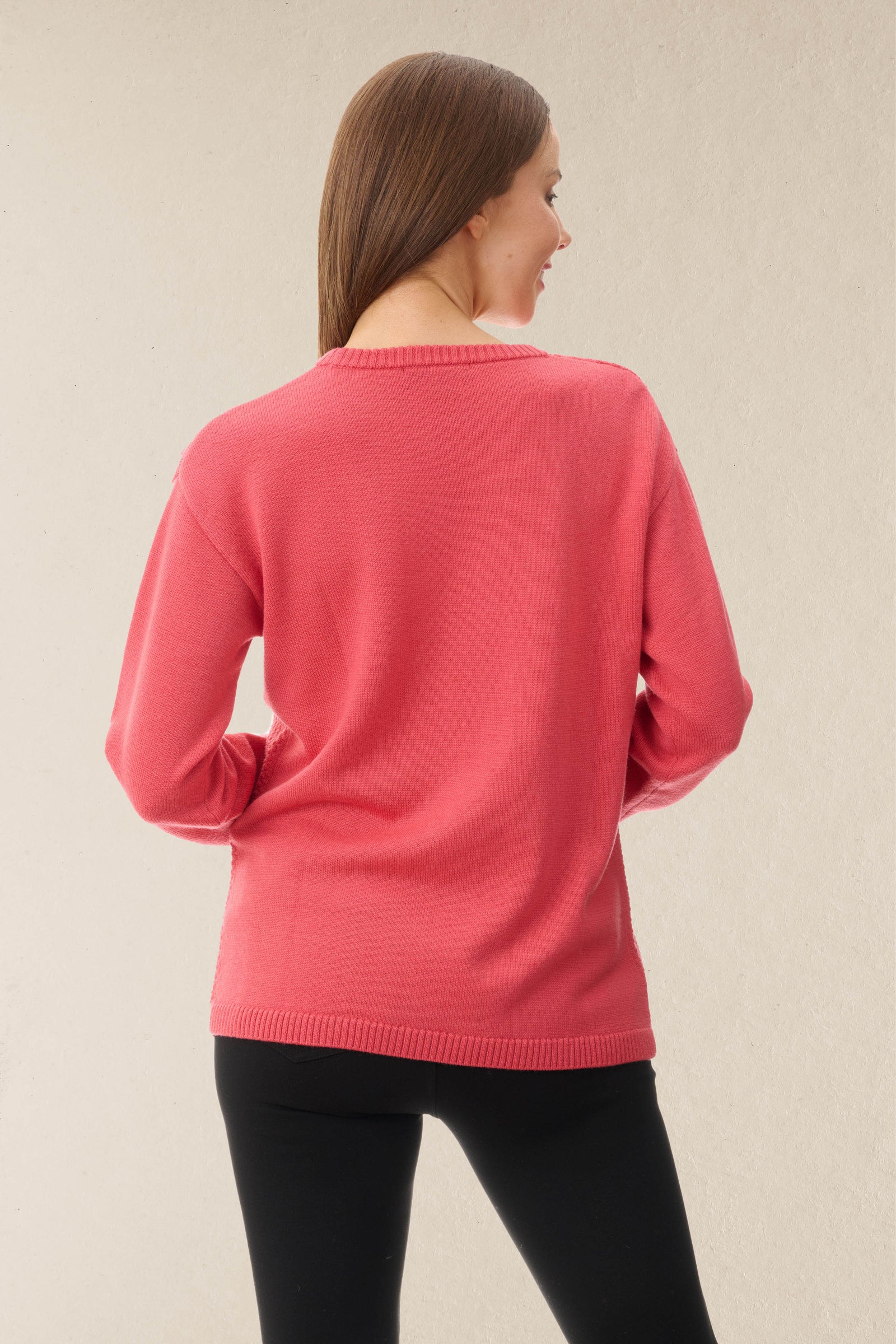 Drop shoulder jumper