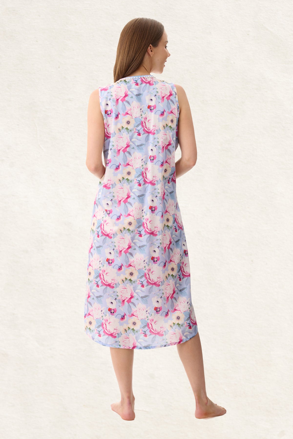 6AC08W - Wendy Mid Length Nightie