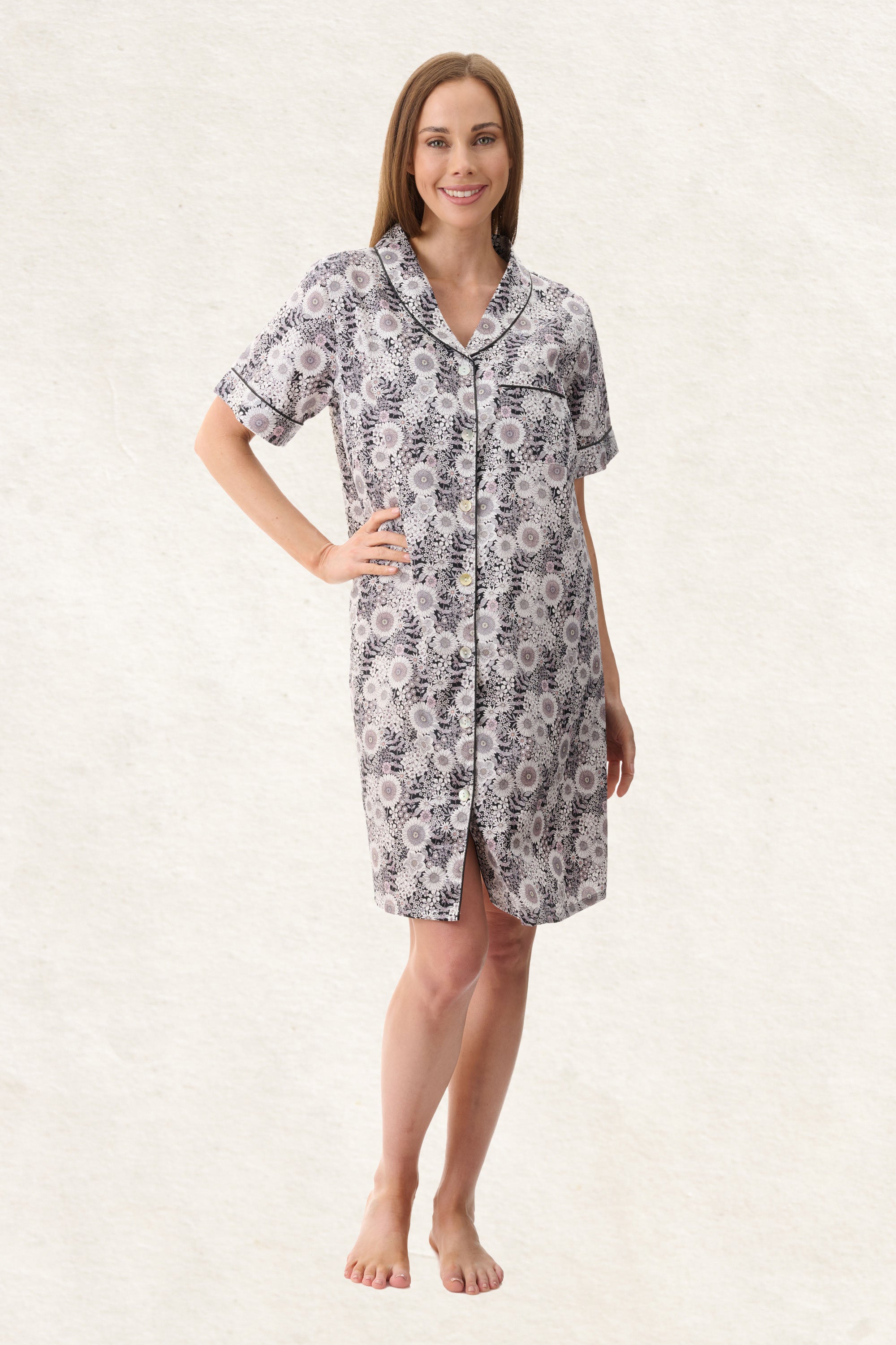6AC58Q - Quill Short Sleeve Sleepshirt