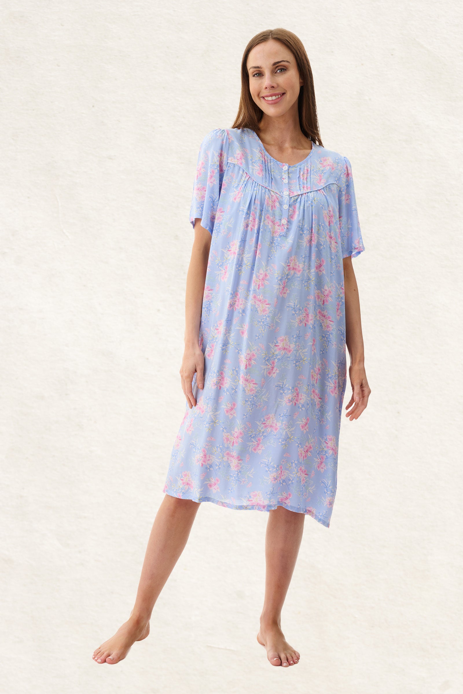 6AF21J - Jessica Short Sleeve Short Nightie