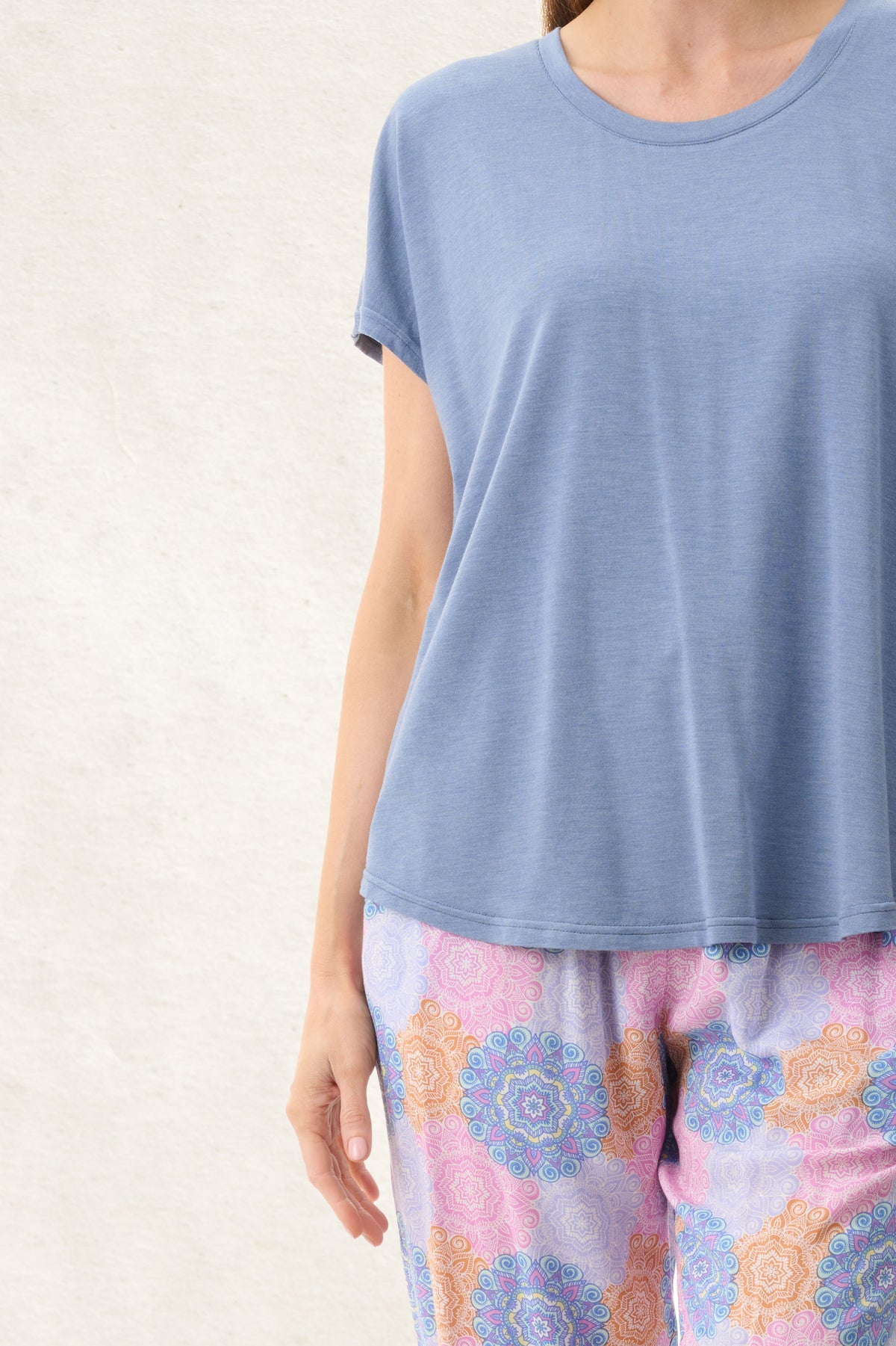 6AF77K - Kendall Knit Top Ski Pyjama