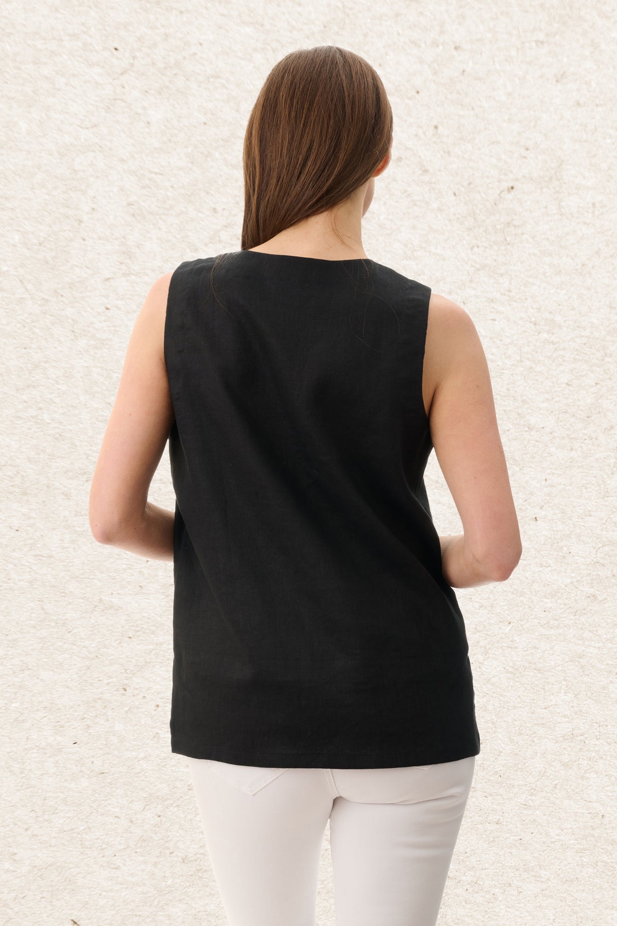 6AL111 - Linen shell top