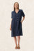 6AL83 - Collared linen dress