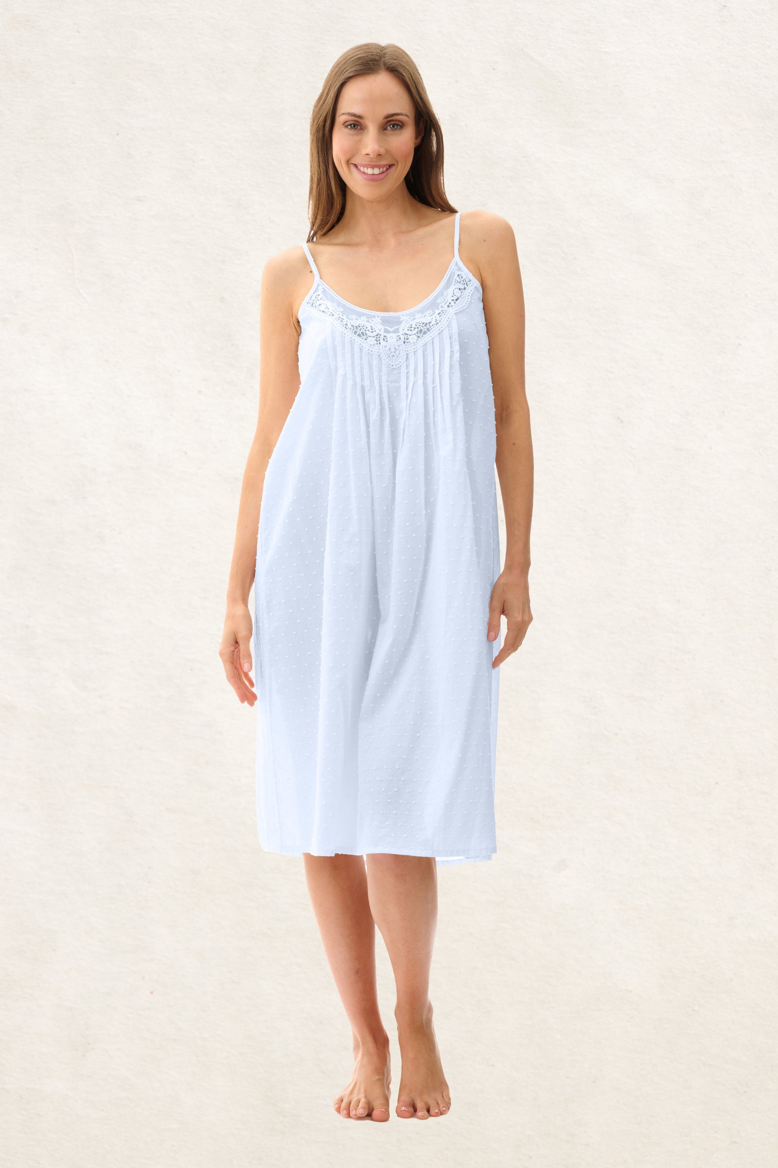 6AS51 - Dobby Short Chemise