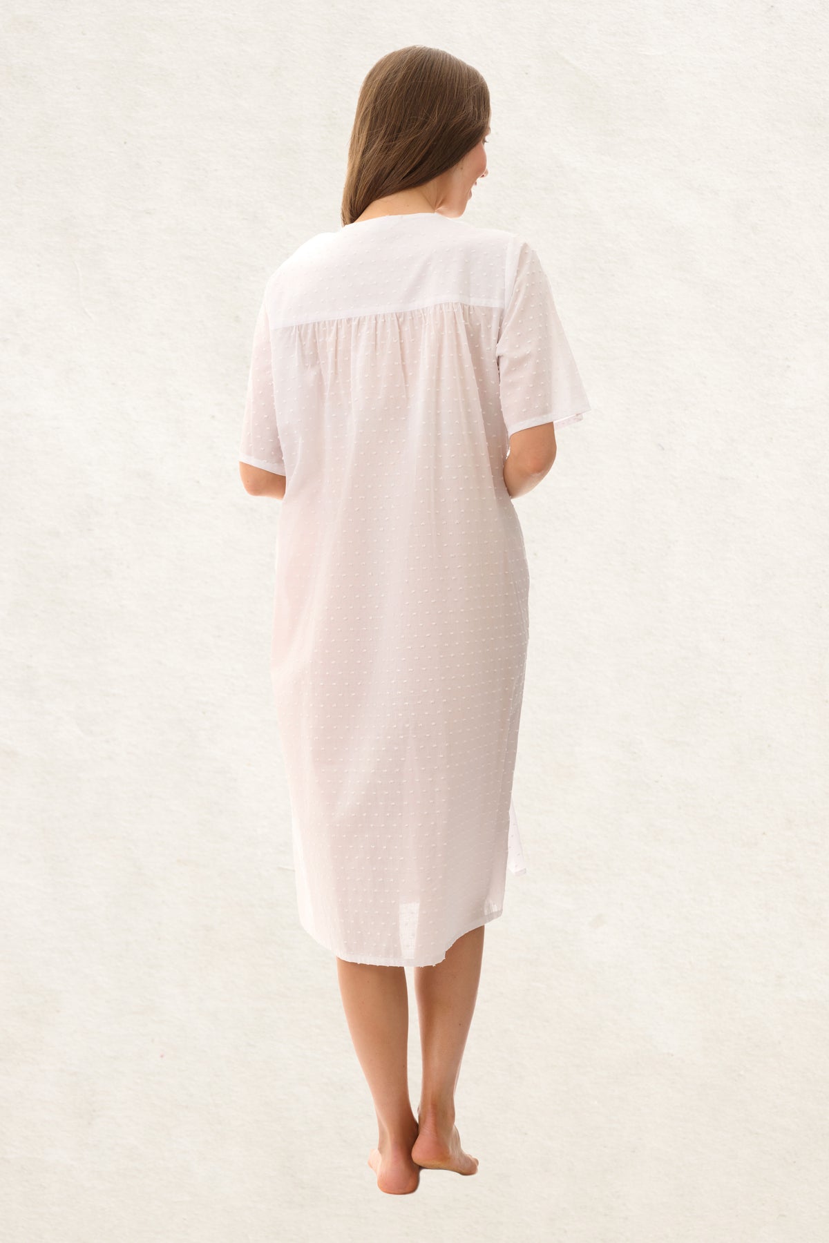 6AS79 - Dobby Brunchcoat