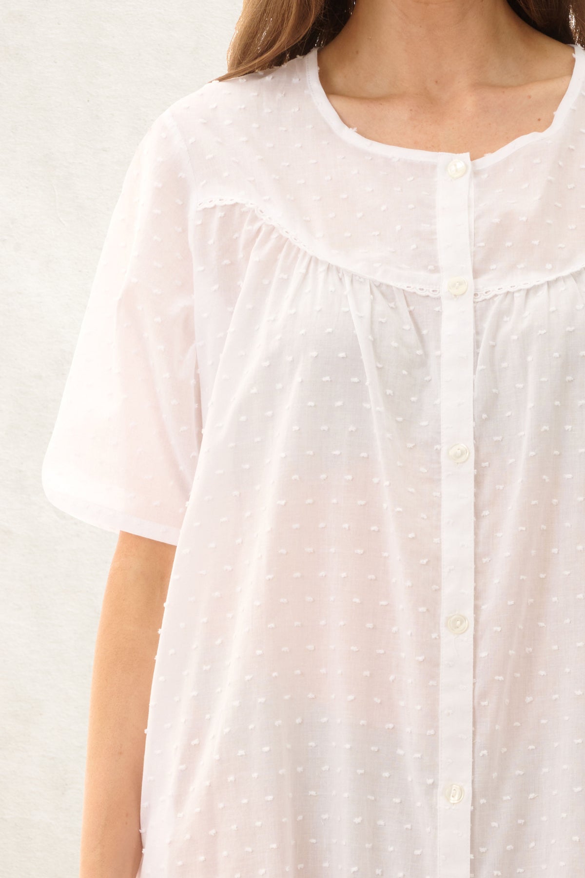 6AS79 - Dobby Brunchcoat