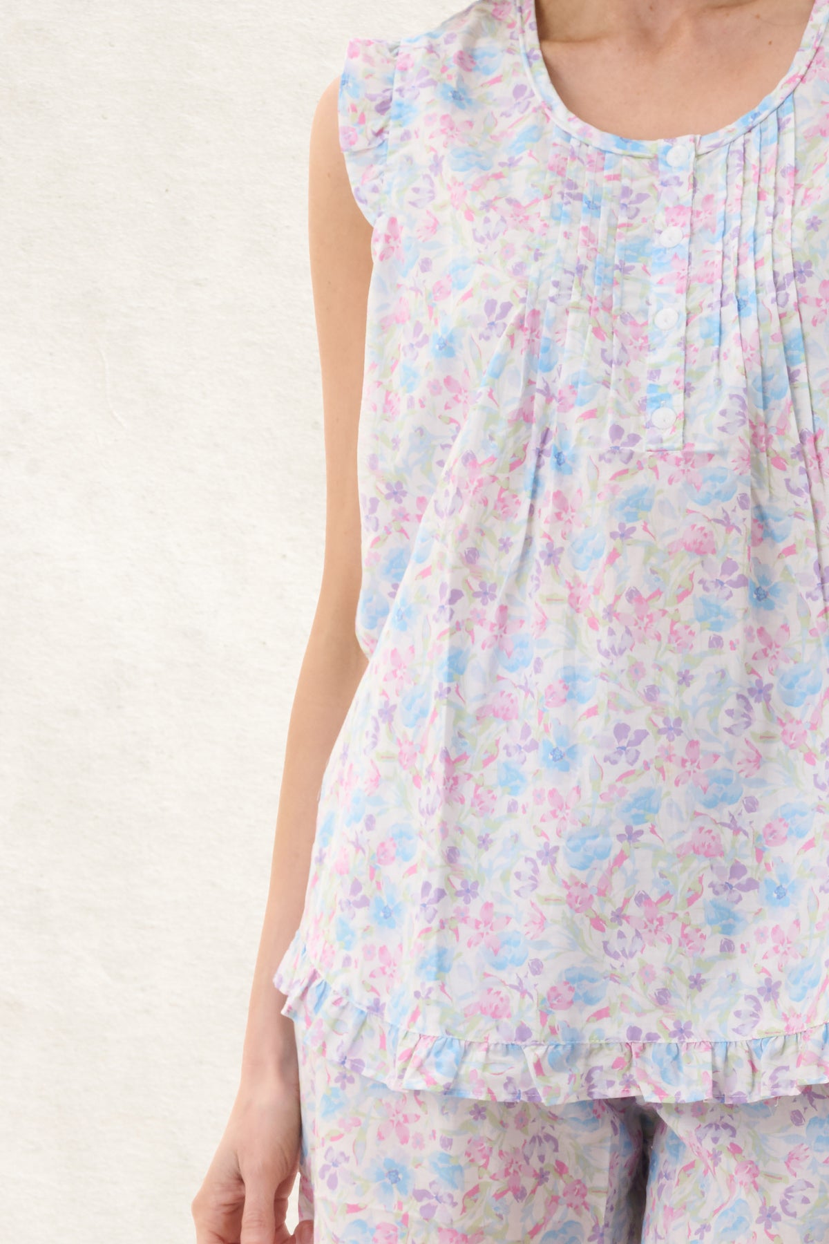 6BV17F - Faye Sleeveless Short Pyjama