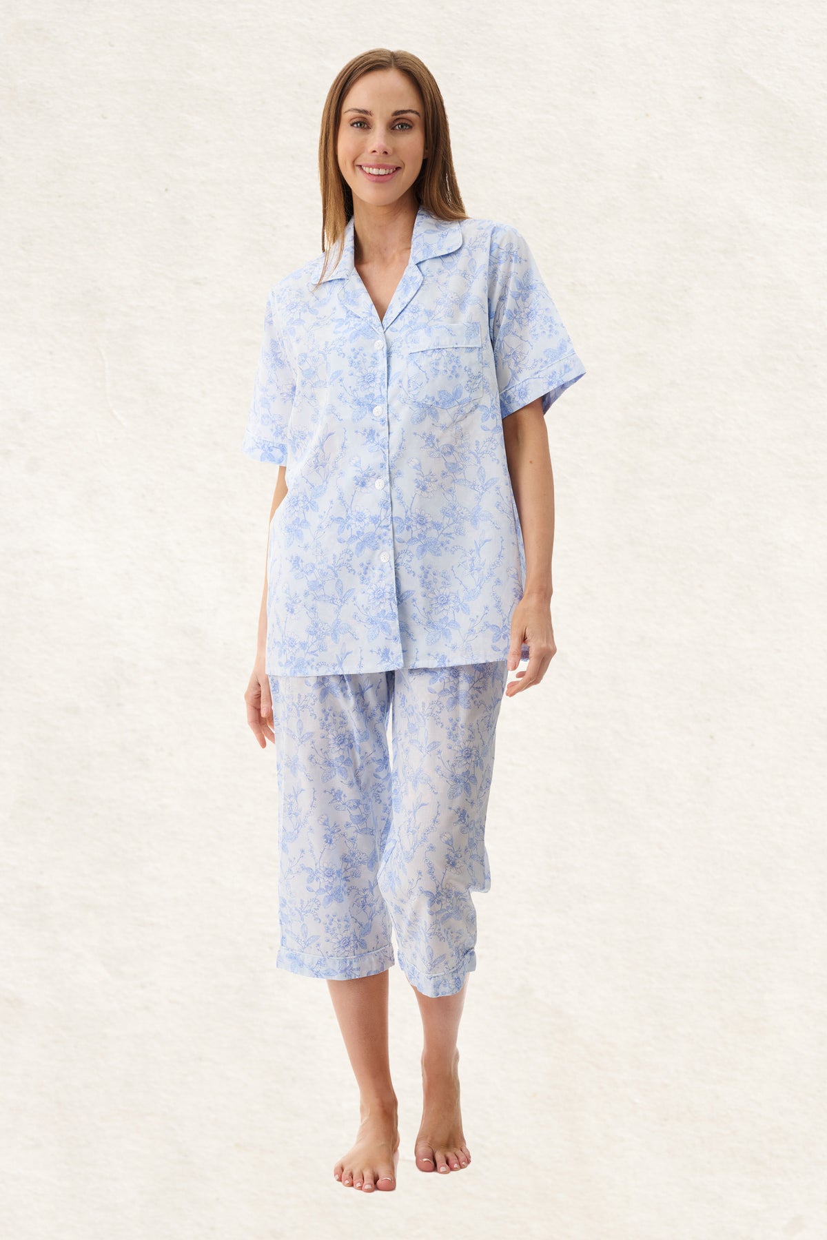 6BV19E - Eliza Capri Pyjama