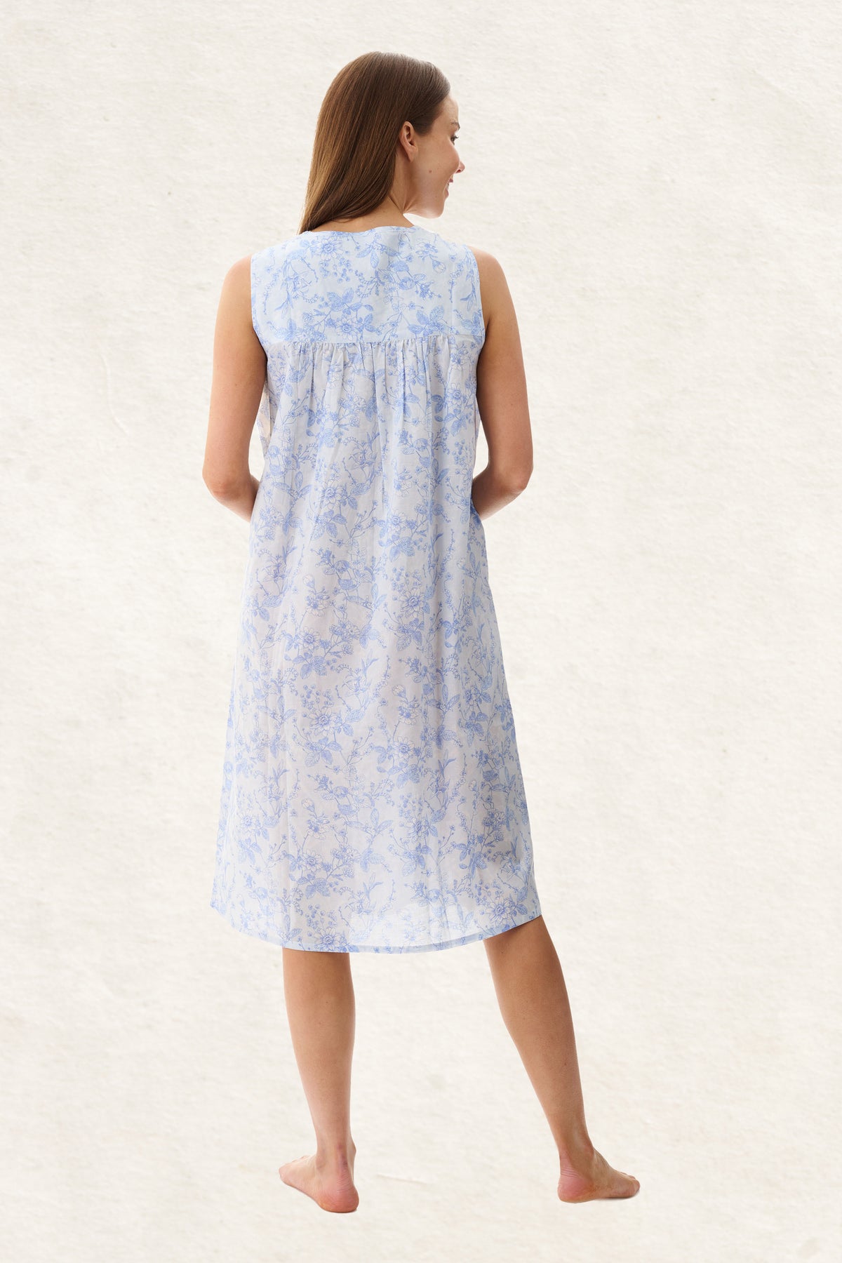 6BV30E - Eliza Sleeveless Short Nightie