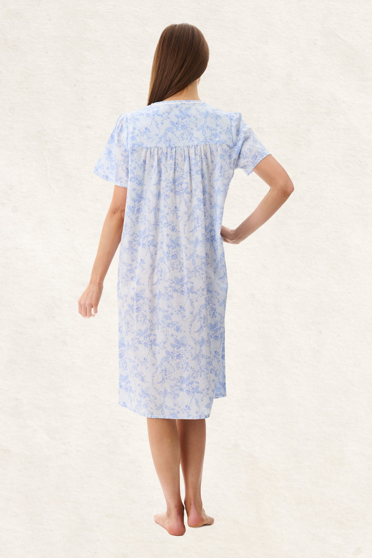 6BV37E - Eliza Short Sleeve Short Nightie