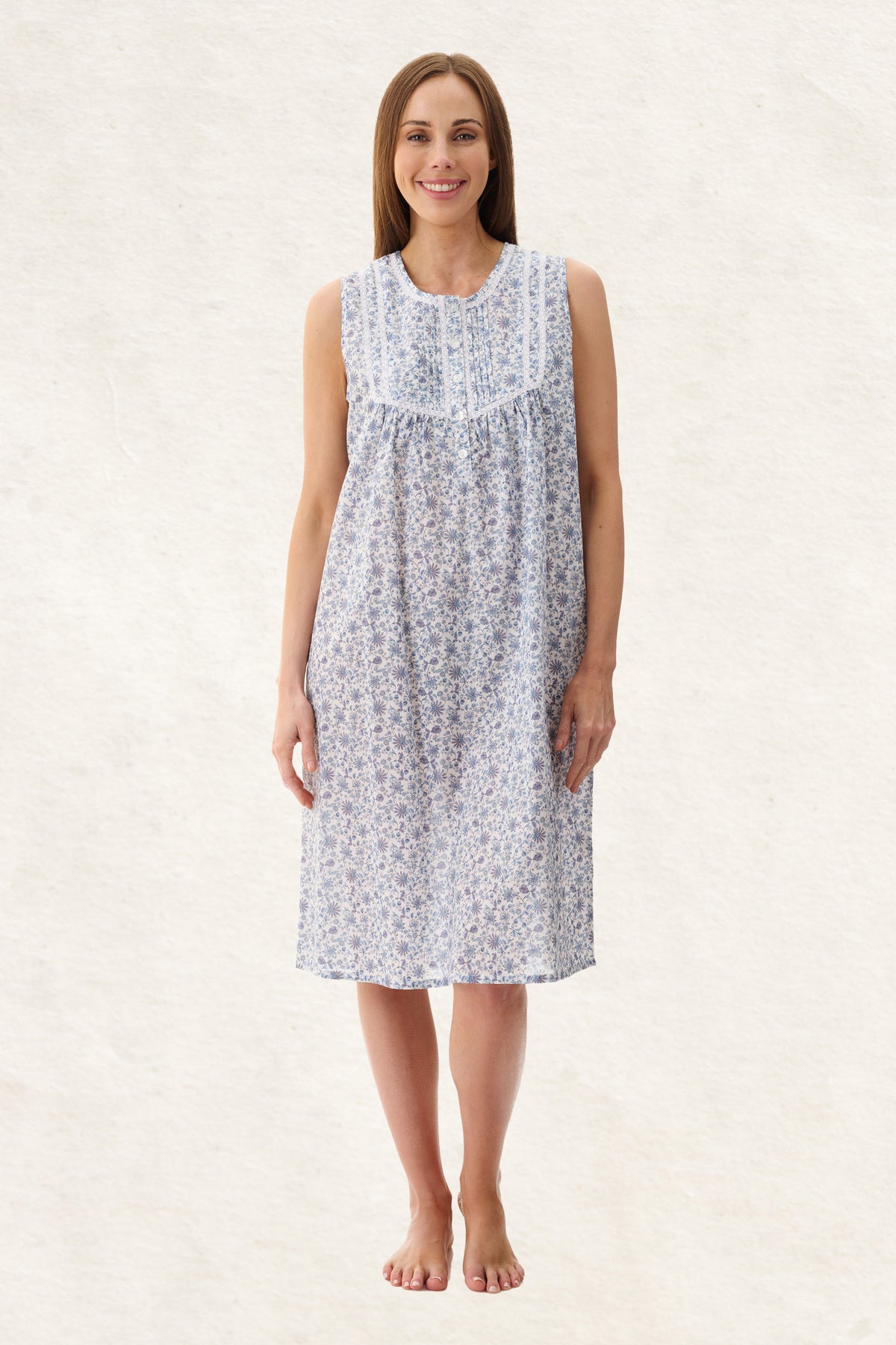 6BV46A - Astrid Sleeveless Short Nightie