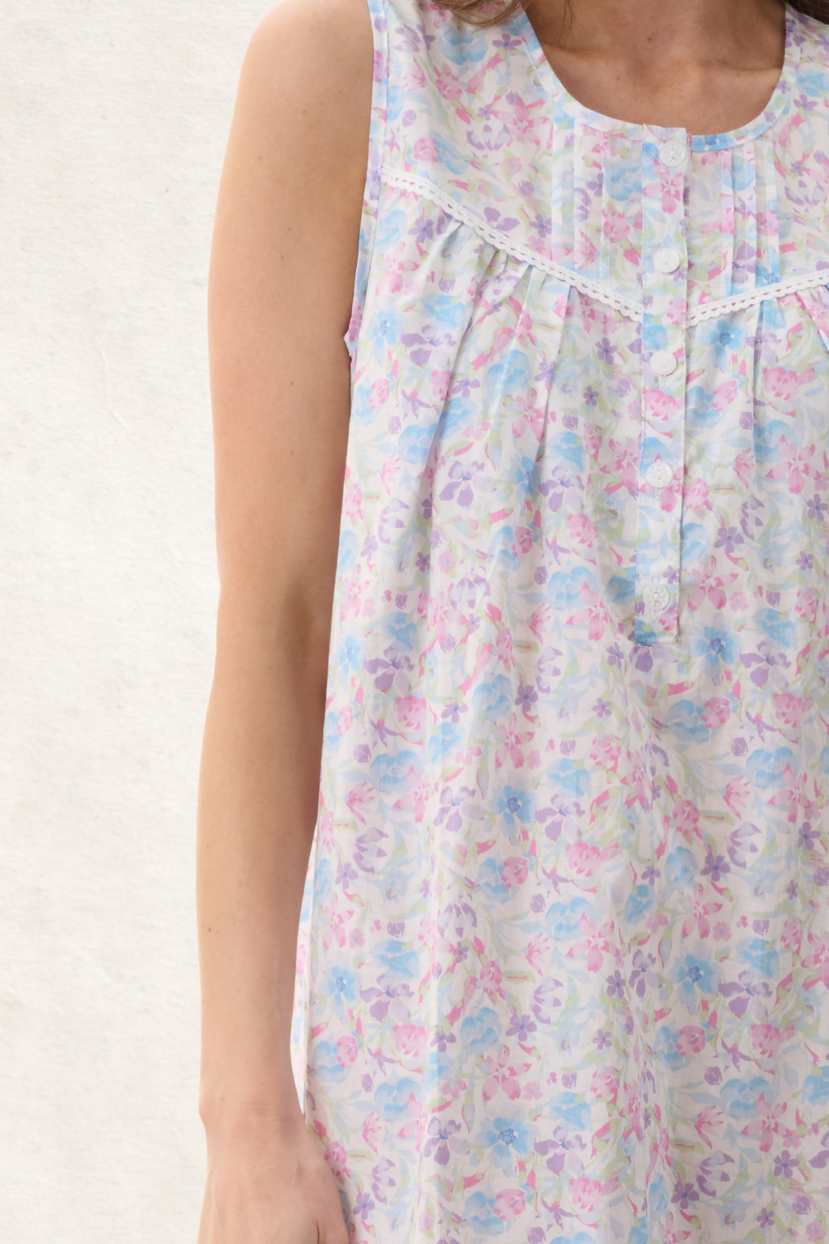 6BV94F - Faye Sleeveless Short Nightie