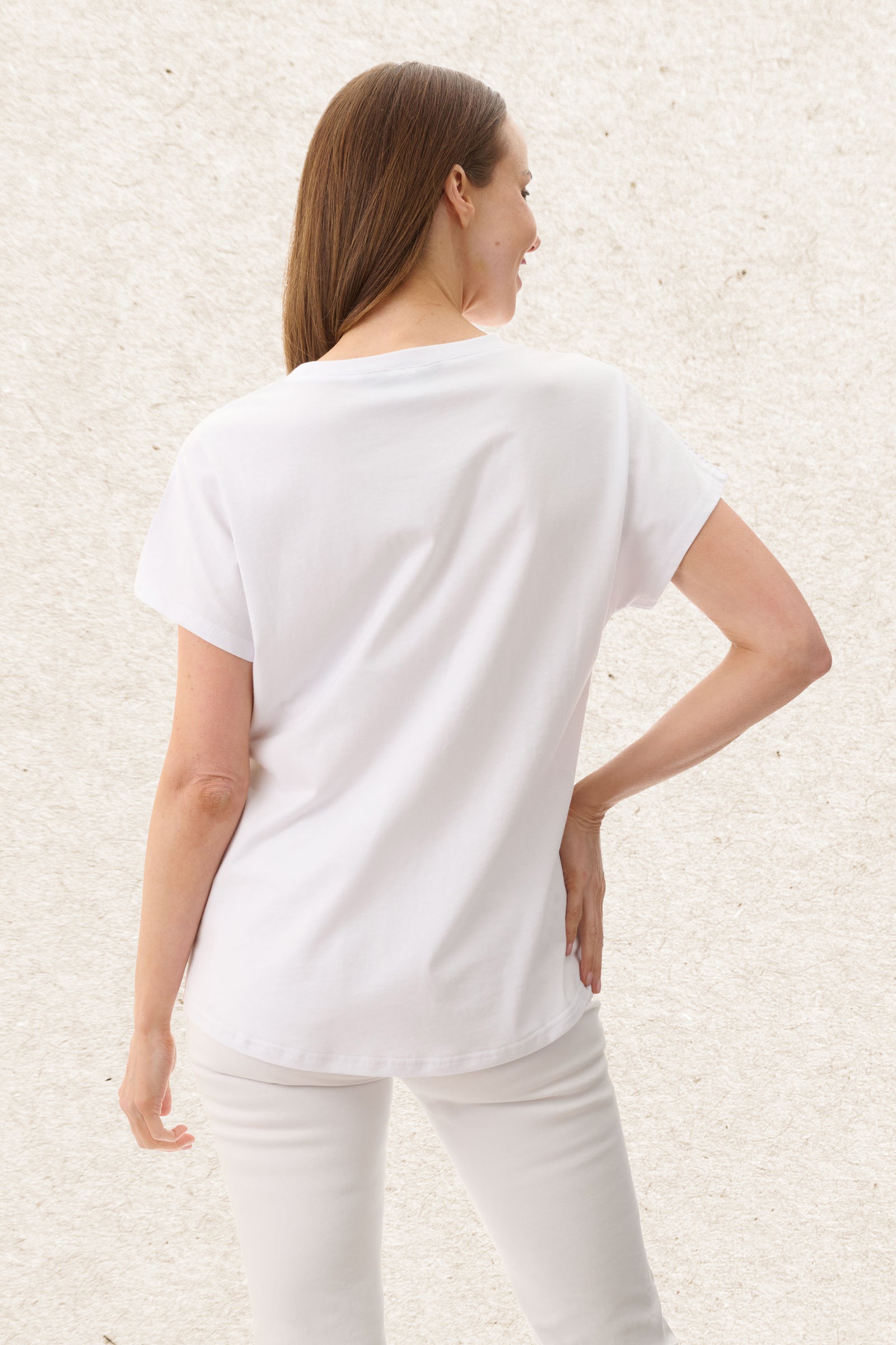 6CB04 - Extended sleeve t-shirt