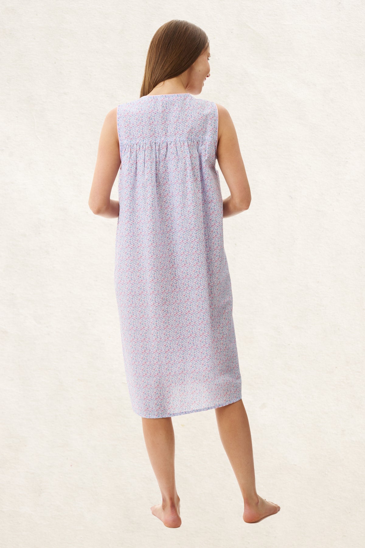 6CU50G - Grace Sleeveless Short Nightie