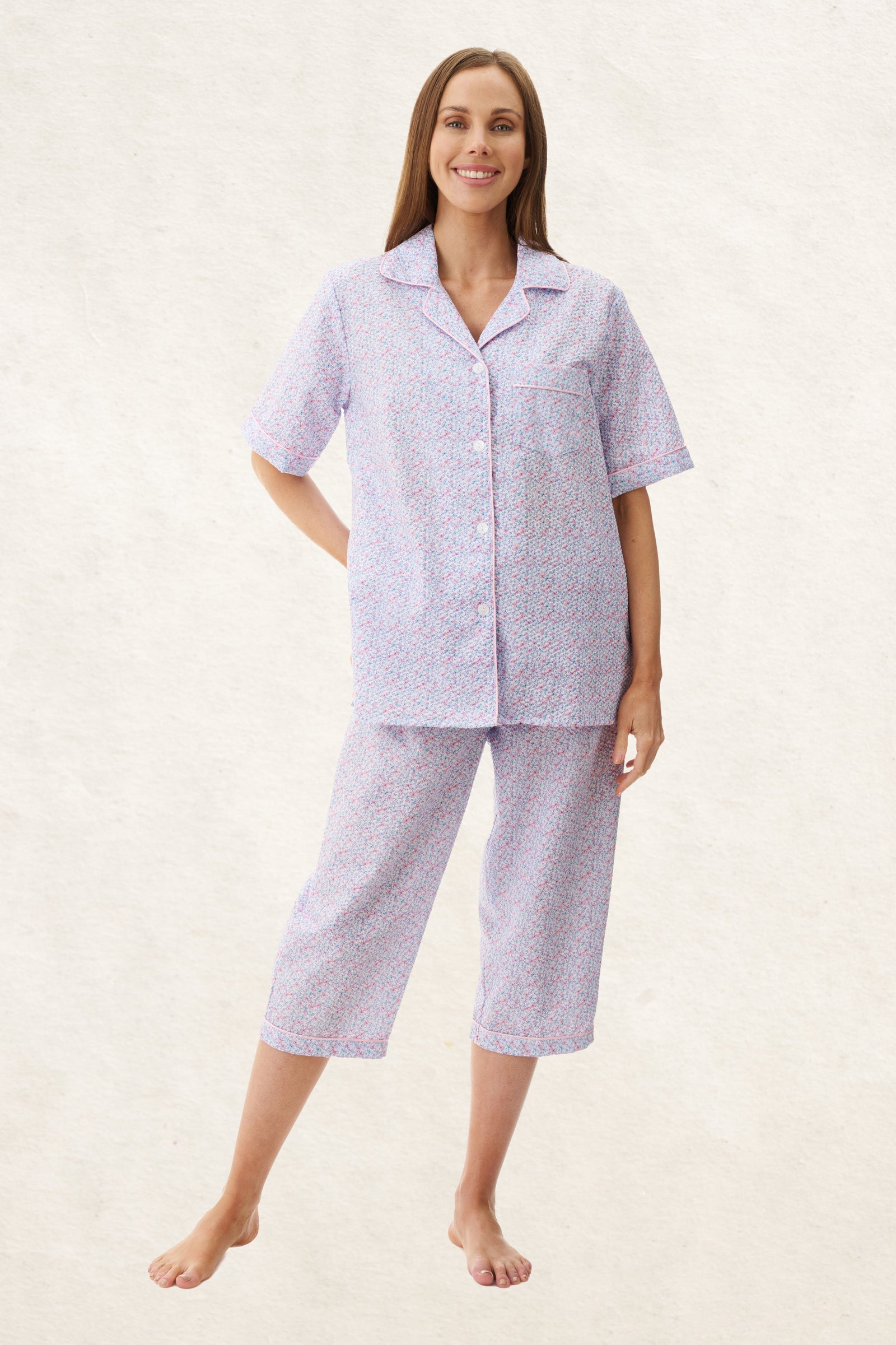 6CU55G - Grace Capri Pyjama