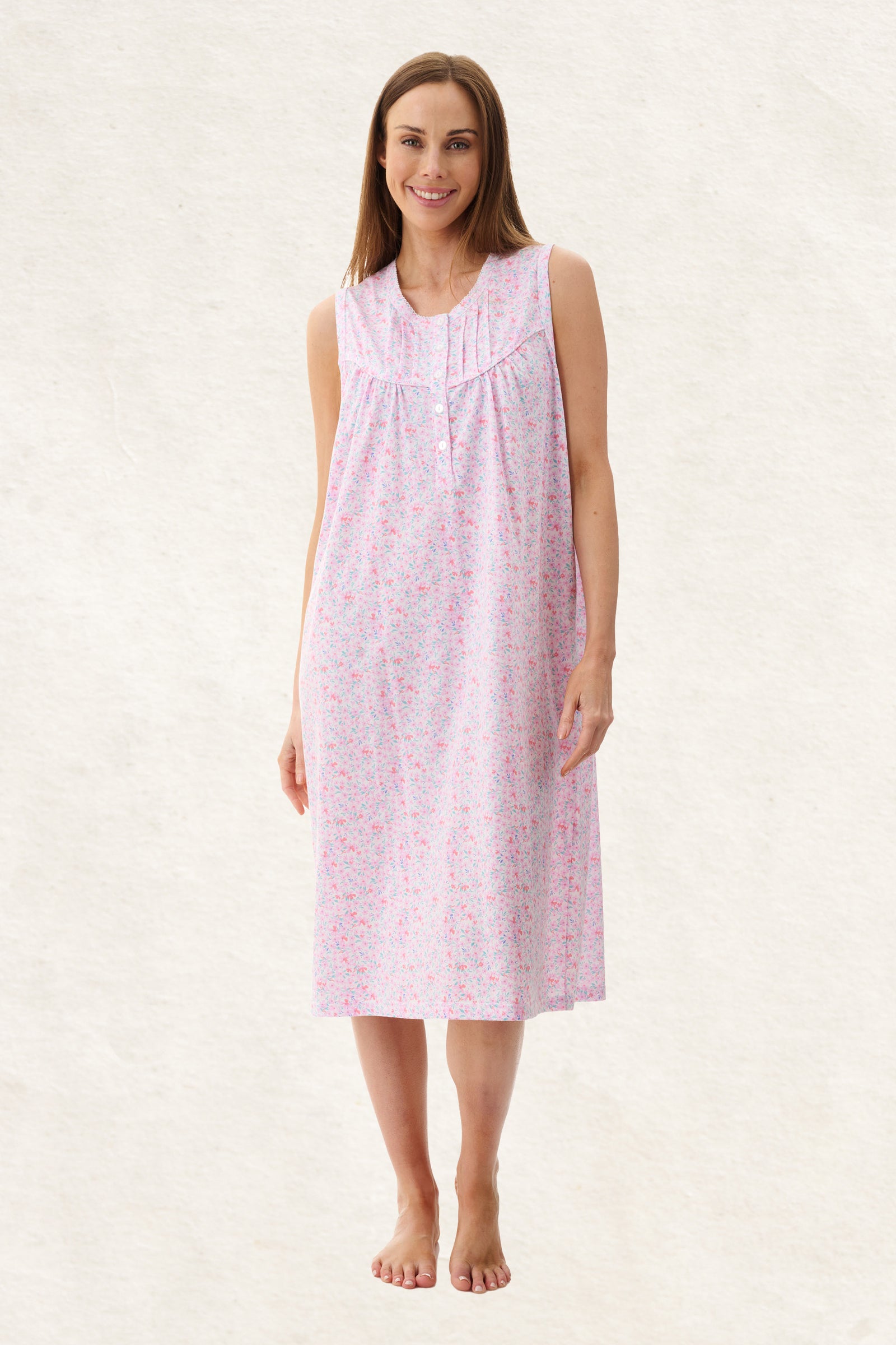 6HP15C - Connie Sleeveless Short Nightie