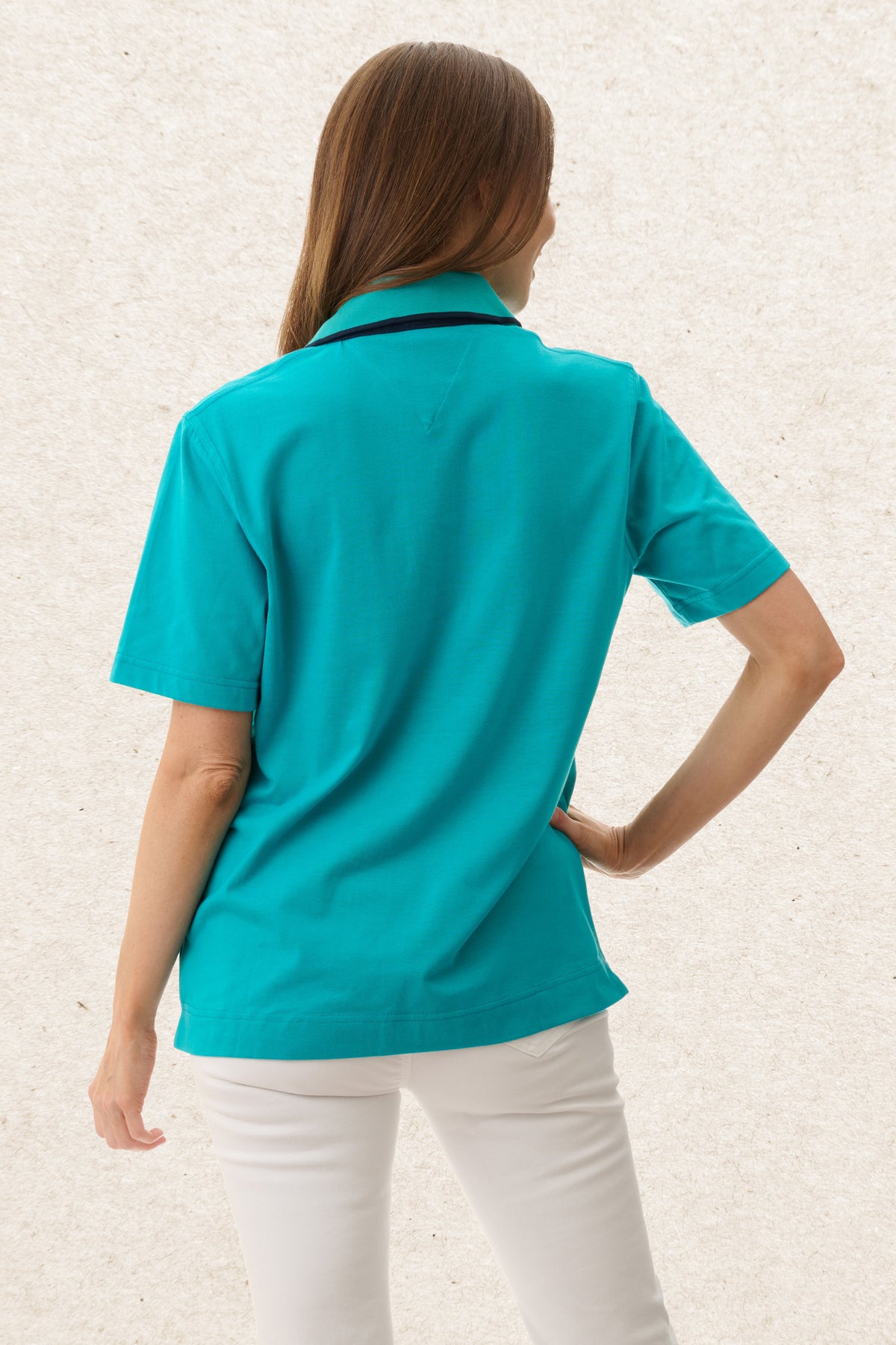 6JR32D - Dahlia embroidered polo