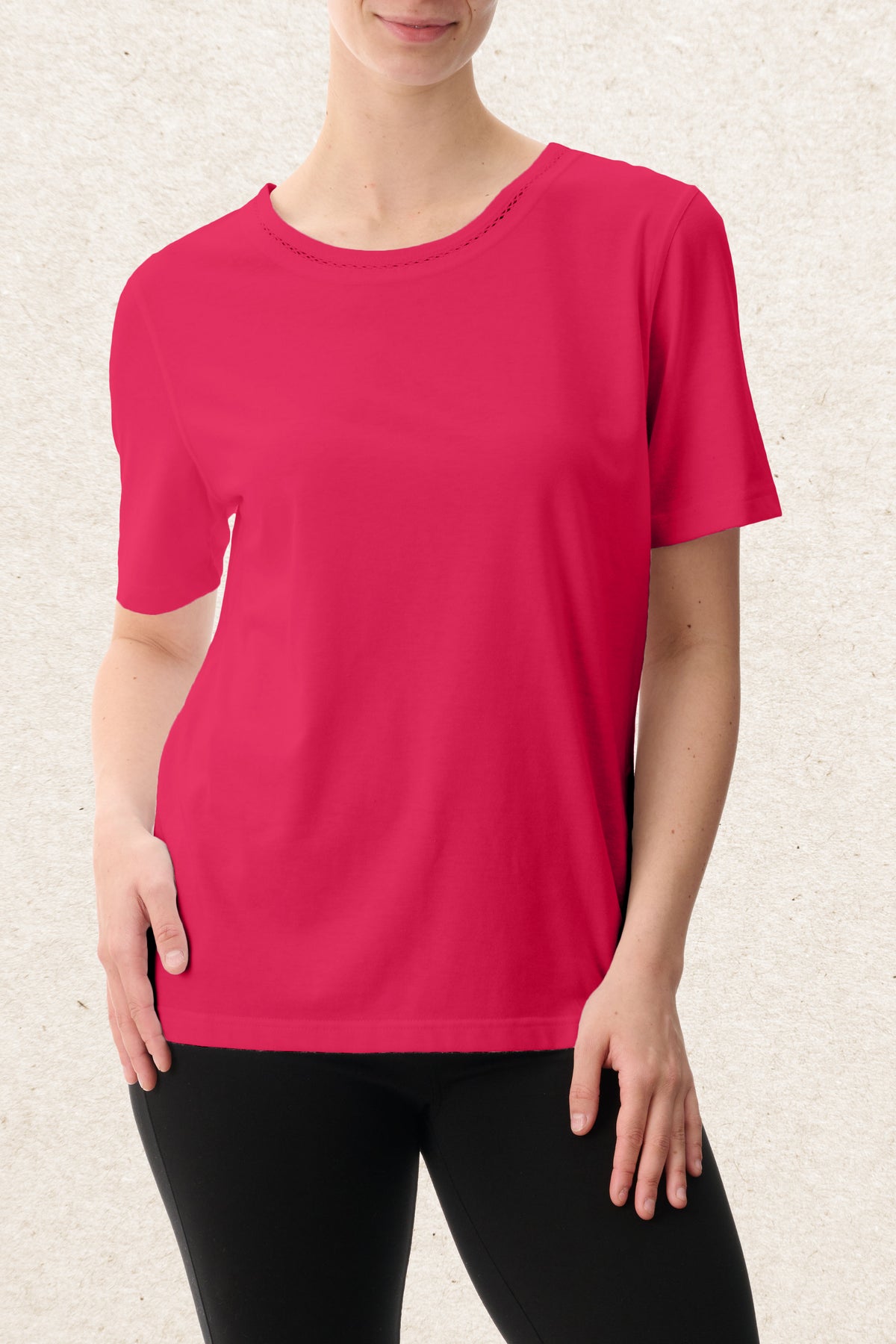 6JR62 - Short sleeve picoette