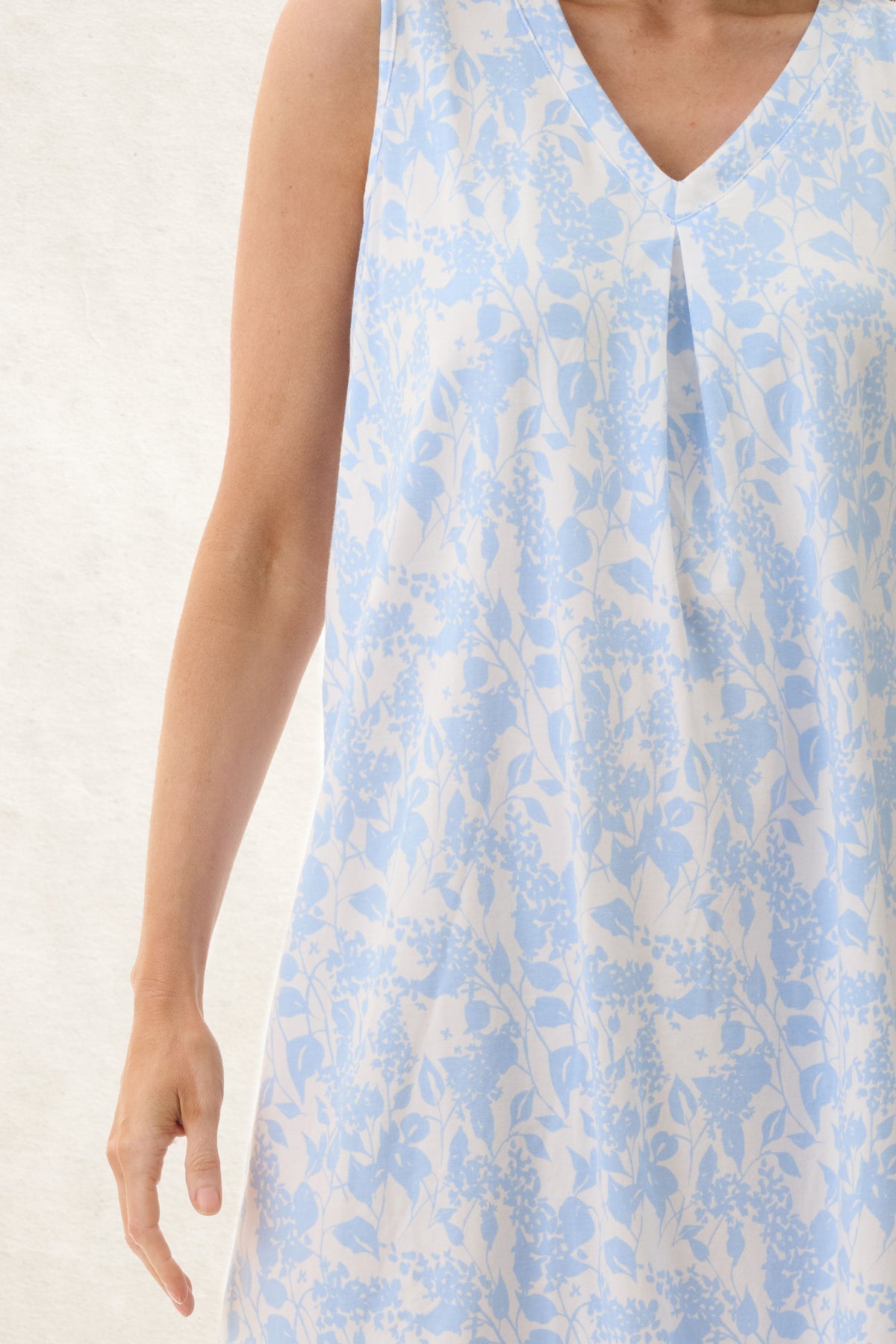 6LB78G - Ginger Sleeveless Short Nightie