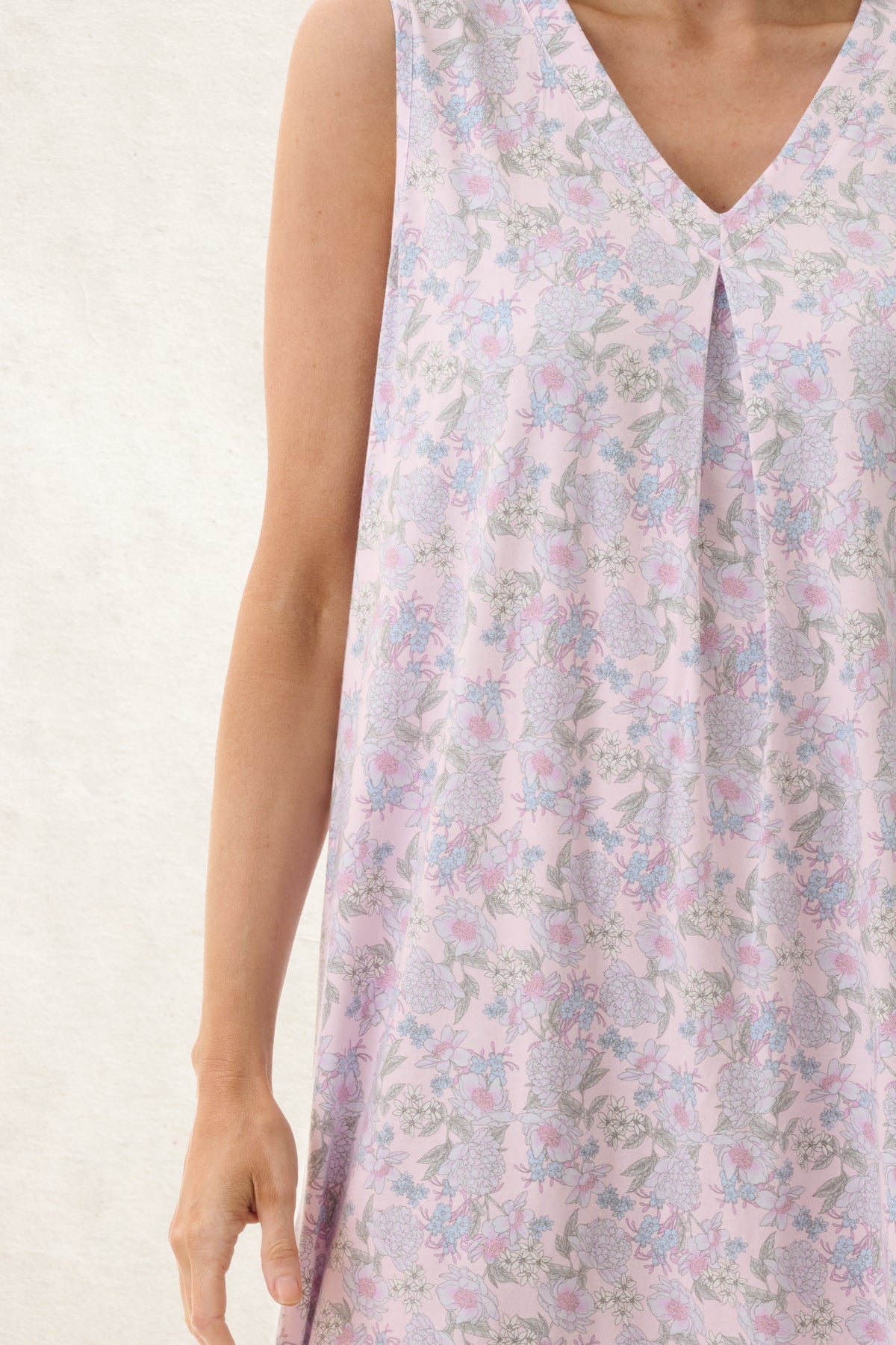 6LB78H - Hope Sleeveless Short Nightie