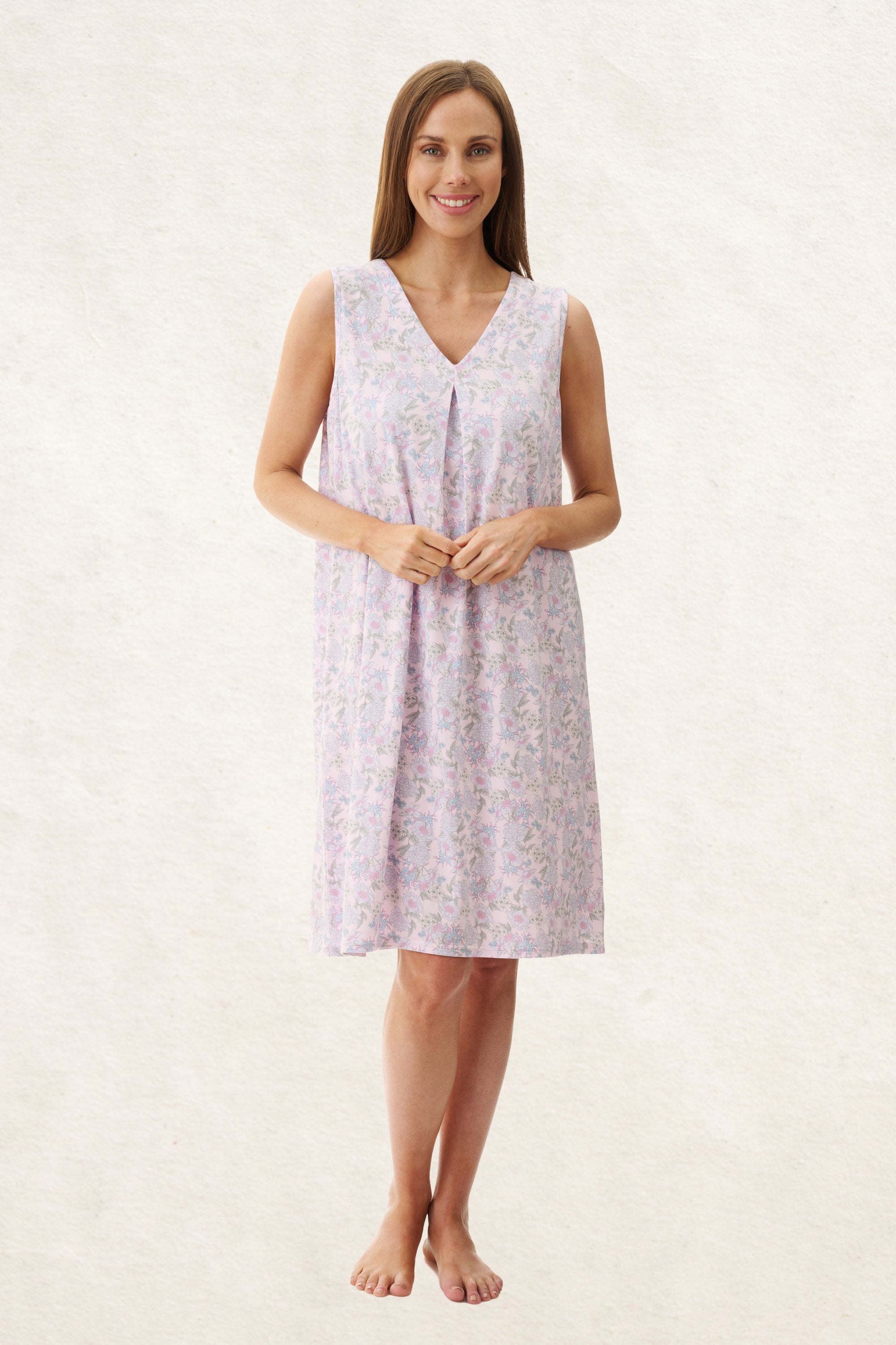 6LB78H - Hope Sleeveless Short Nightie