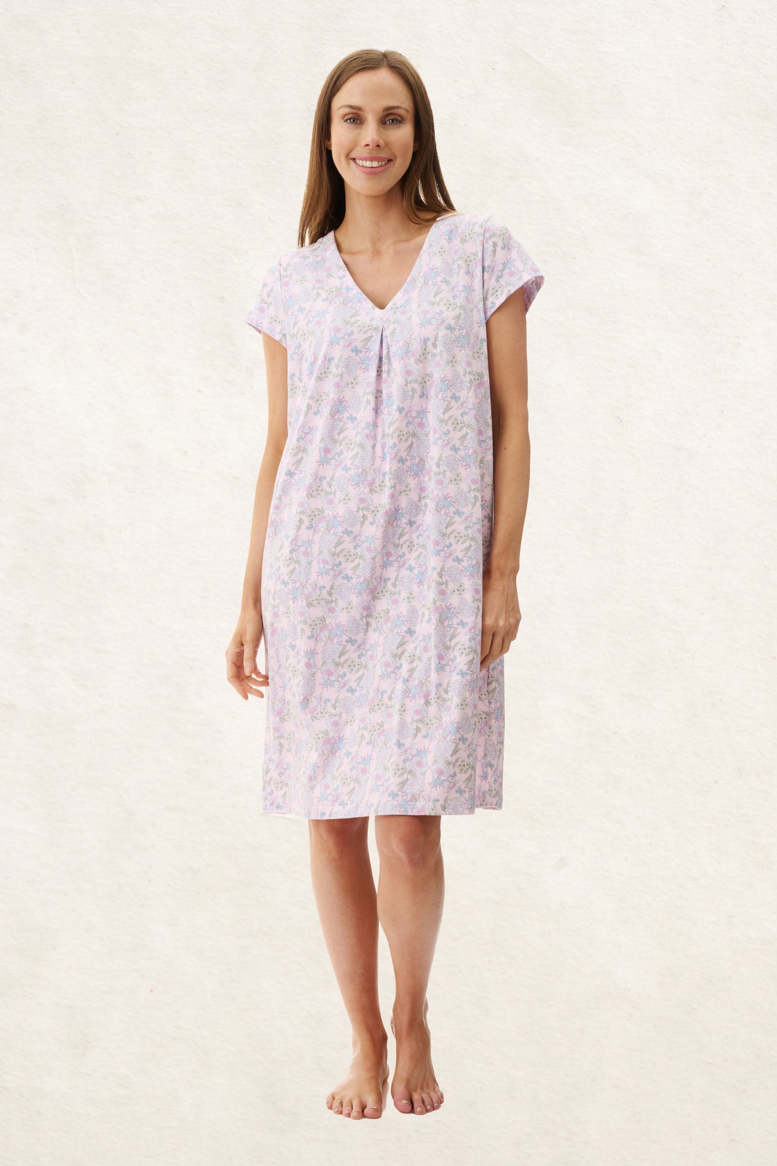 6LB79H - Hope Short Sleeve Short Nightie