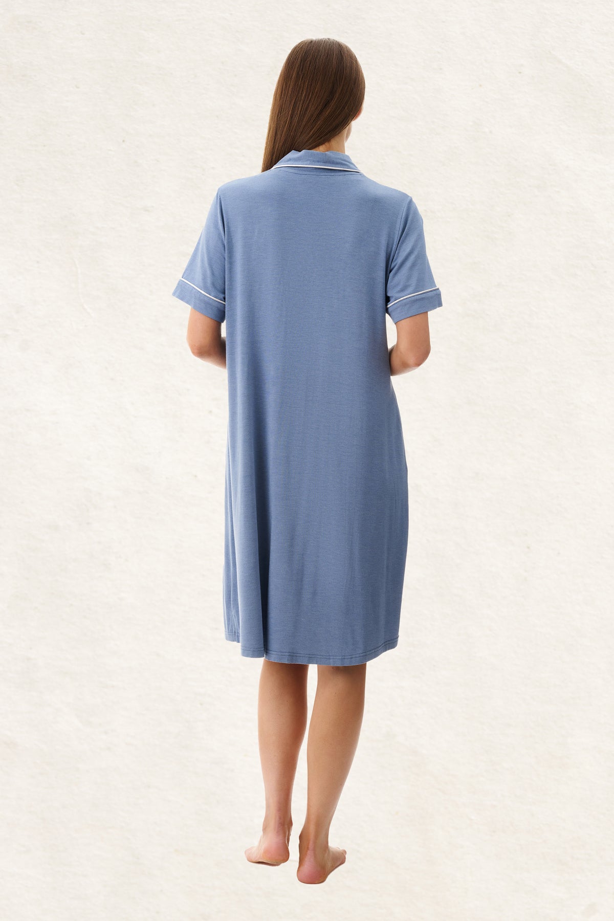 6LE98 - Short Sleeve Short Sleepshirt