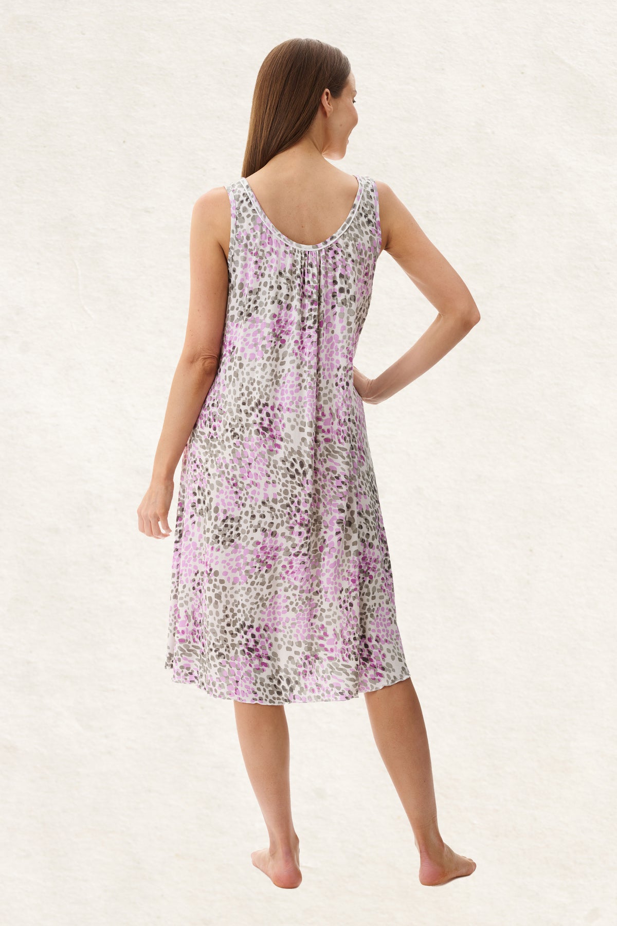 6LG76D - Dakota Sleeveless Short Nightie