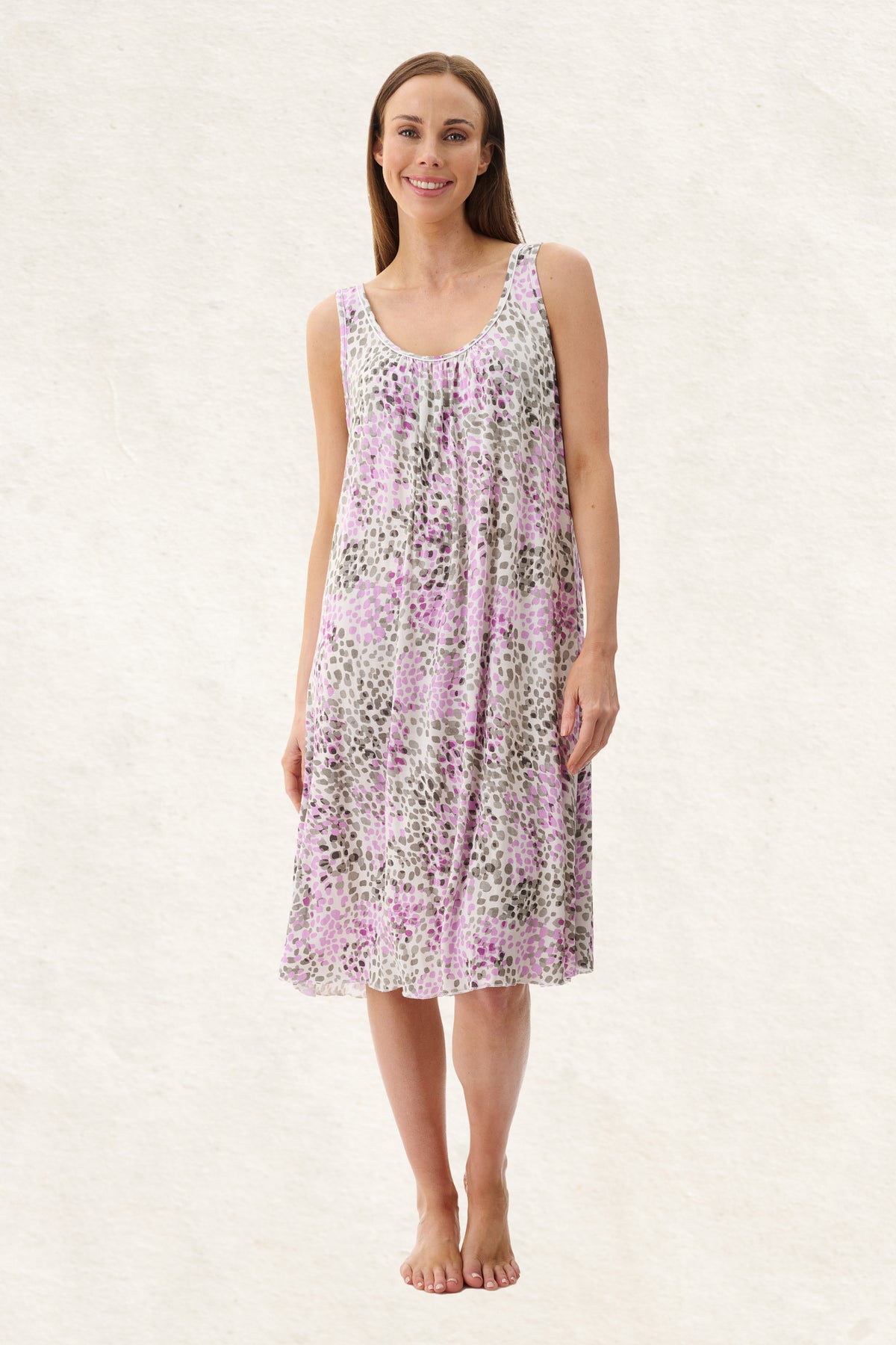 6LG76D - Dakota Sleeveless Short Nightie