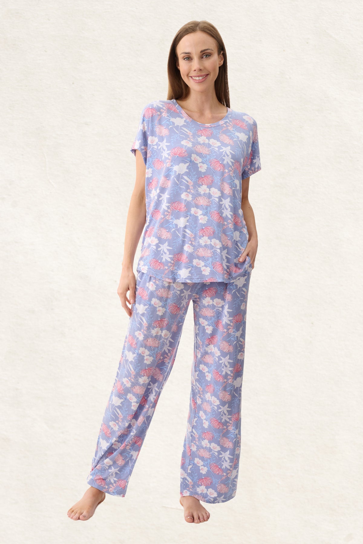 6LG91B - Barbara Wide Leg Pyjama