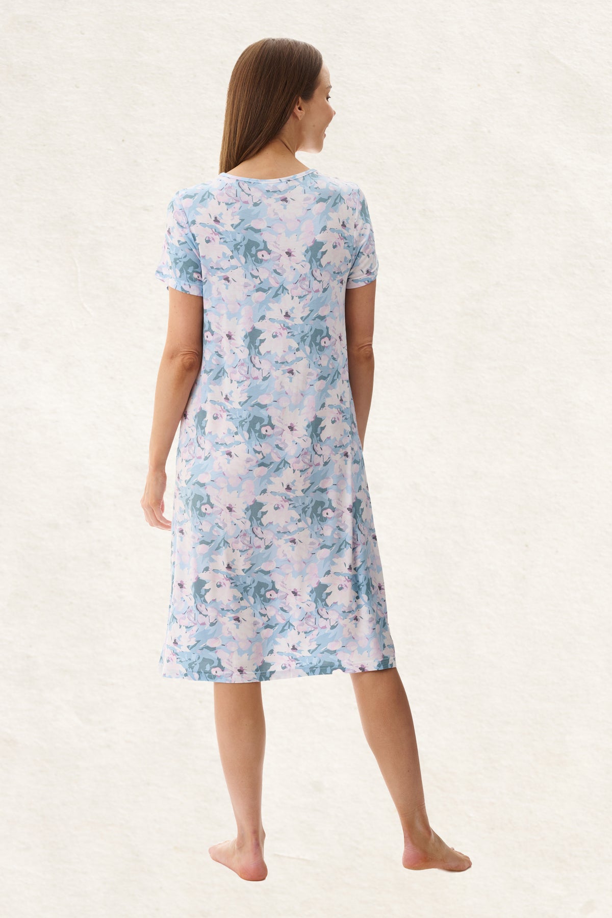 6LG93A - Amelia Short Sleeve Short Nightie