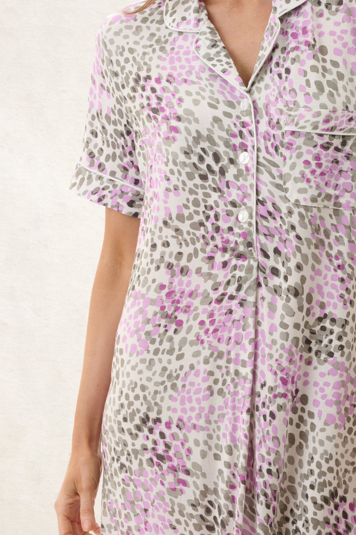 6LG96D - Dakota Short Sleeve Sleepshirt