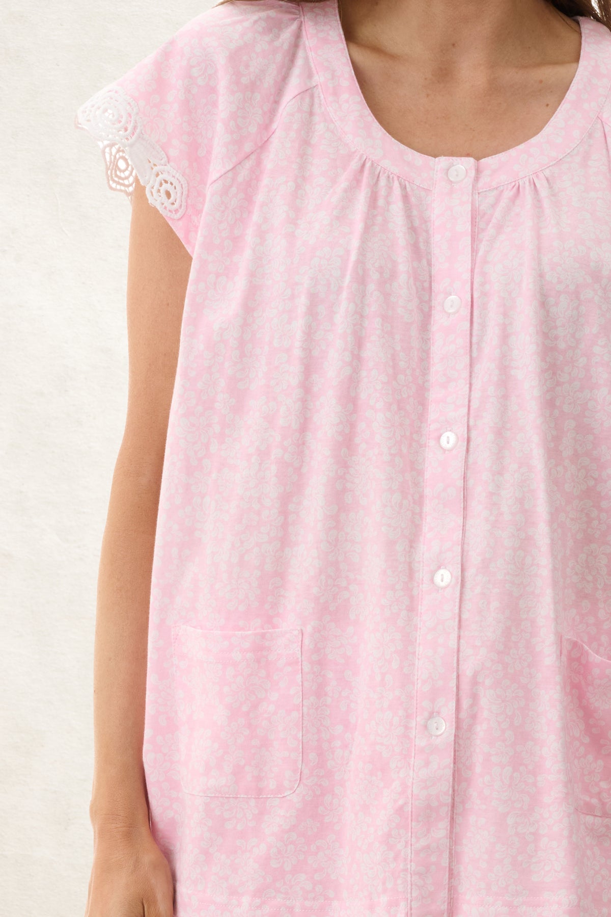 6LP03Q - Quest Cap Sleeve Short Capri Pyjama