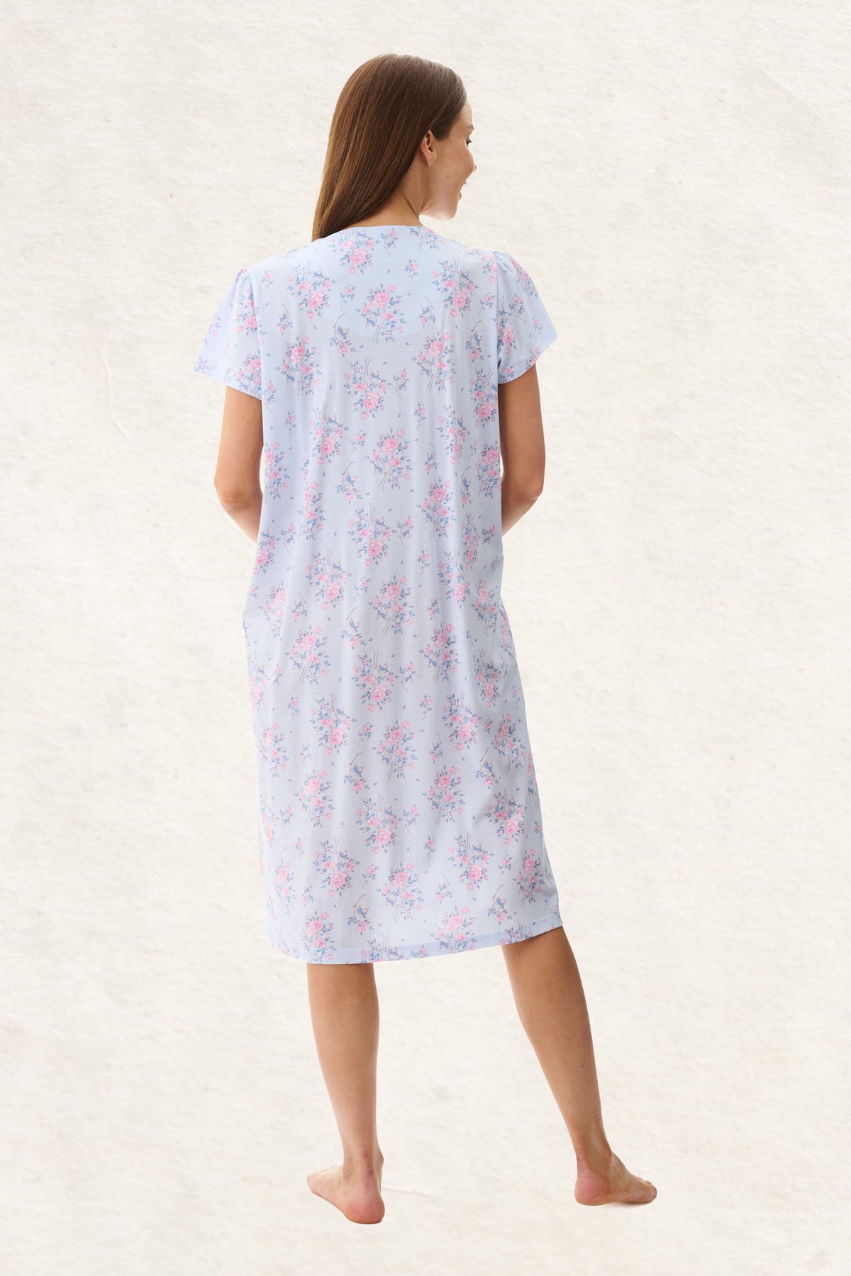 6LP06K - Kym Short Sleeve Short Nightie