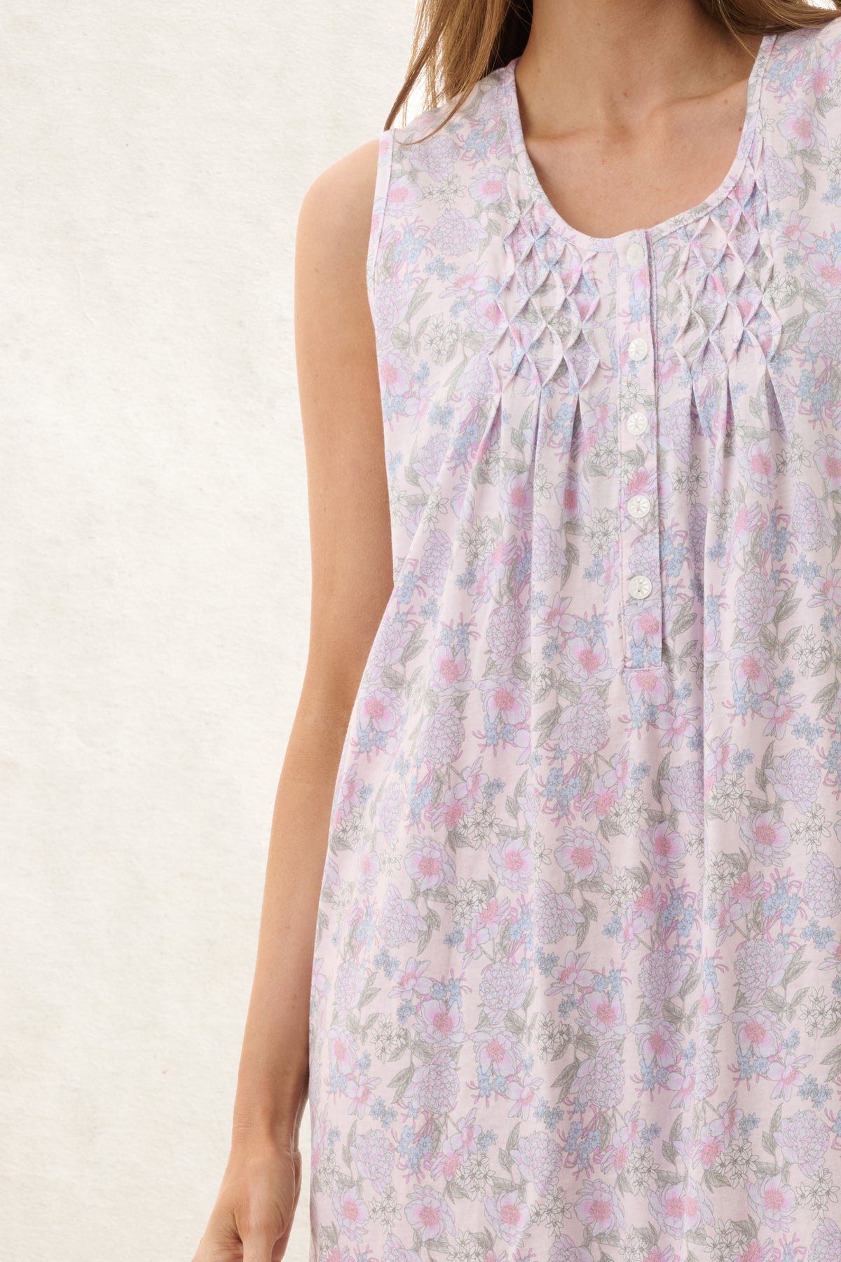 6LP08H - Hope Sleeveless Short Nightie