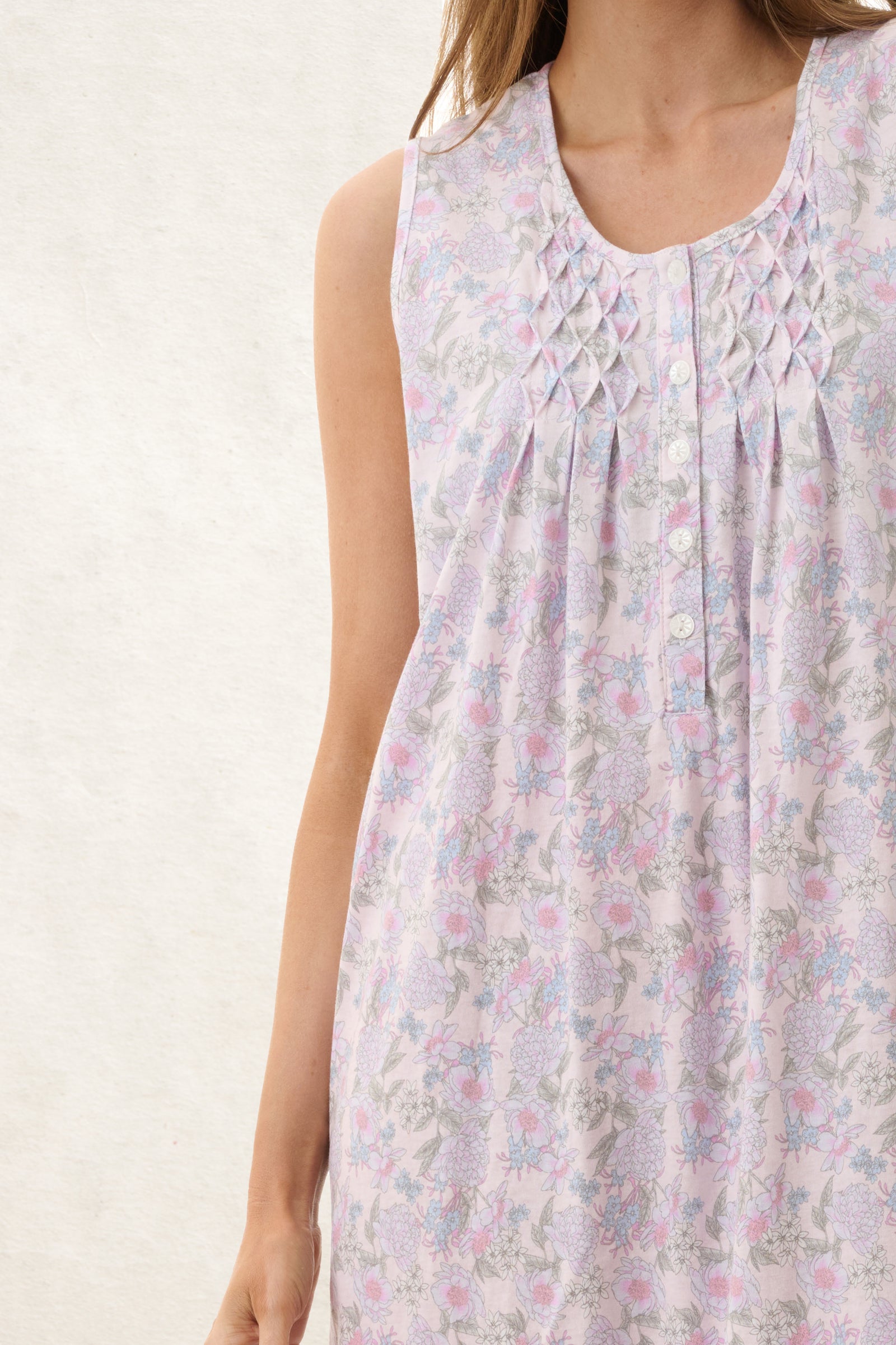 6LP08H - Hope Sleeveless Short Nightie