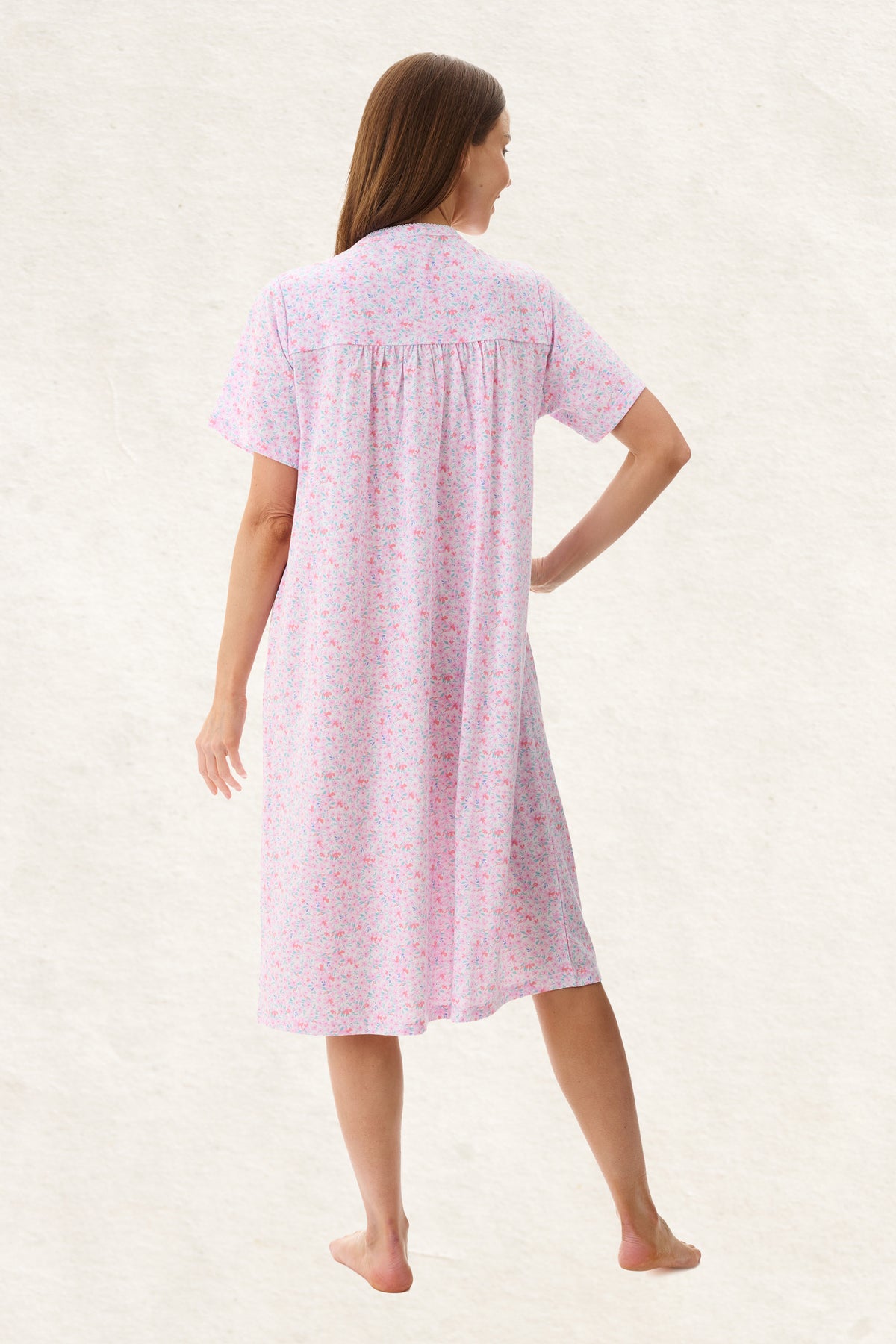 6LP16C - Connie Short Sleeve Short Nightie